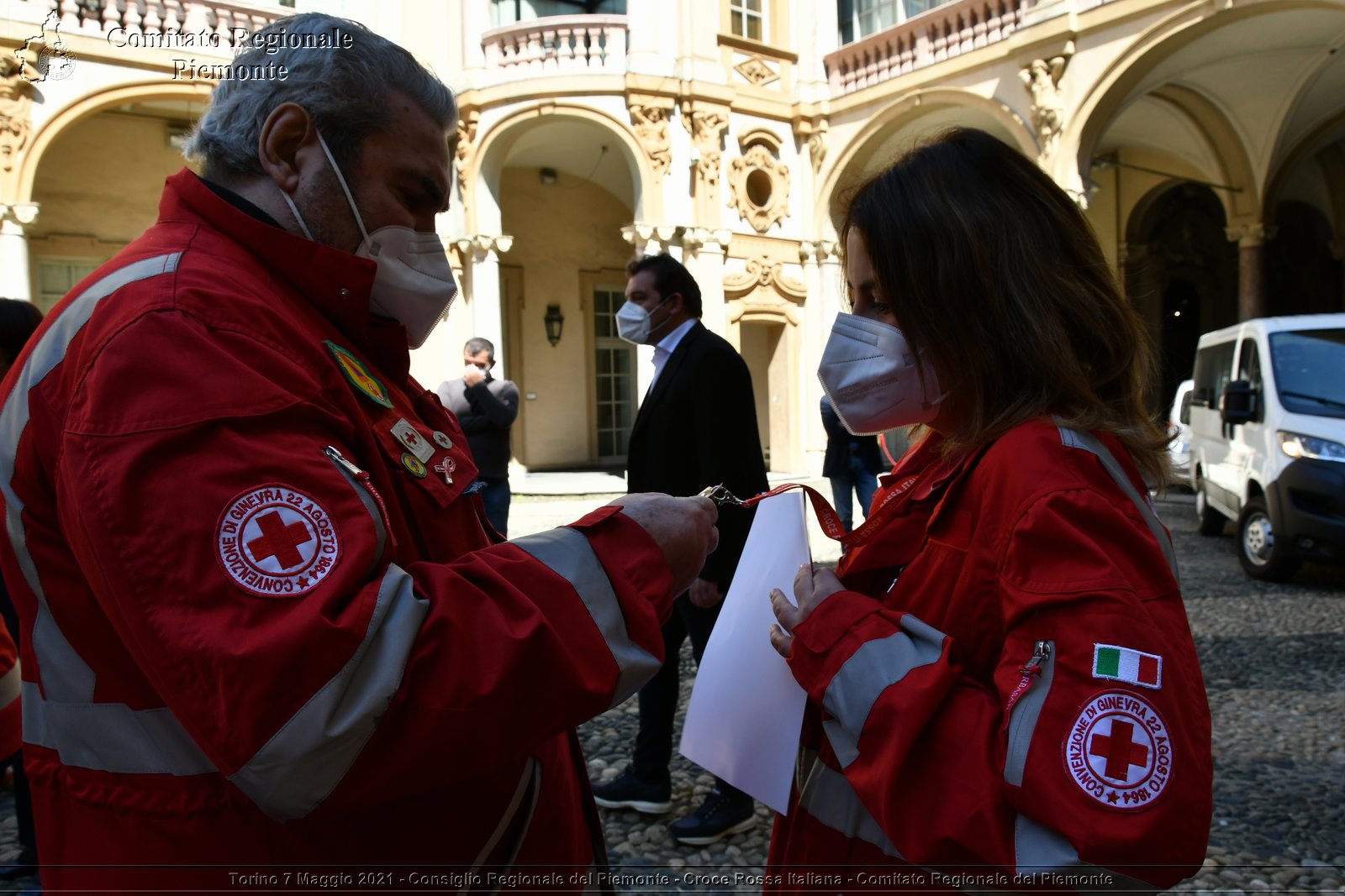 Torino 7 Maggio 2021 - Consiglio Regionale del Piemonte - Croce Rossa Italiana - Comitato Regionale del Piemonte