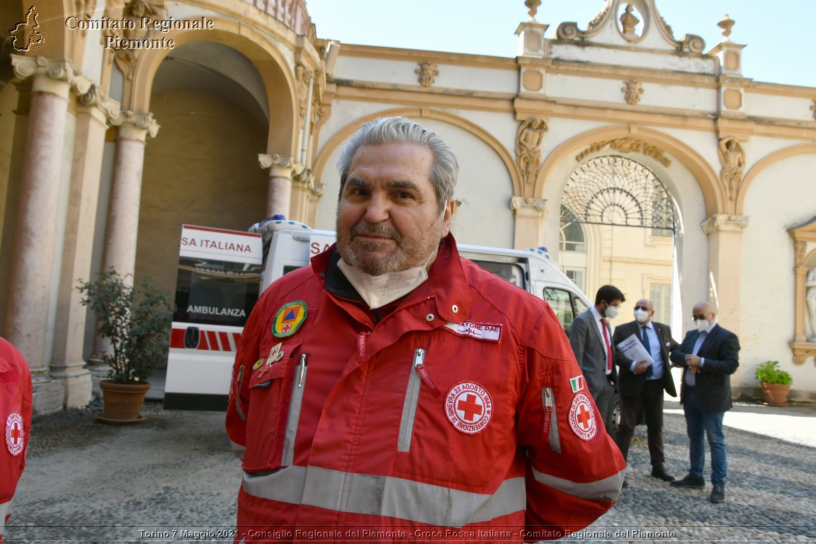 Torino 7 Maggio 2021 - Consiglio Regionale del Piemonte - Croce Rossa Italiana - Comitato Regionale del Piemonte