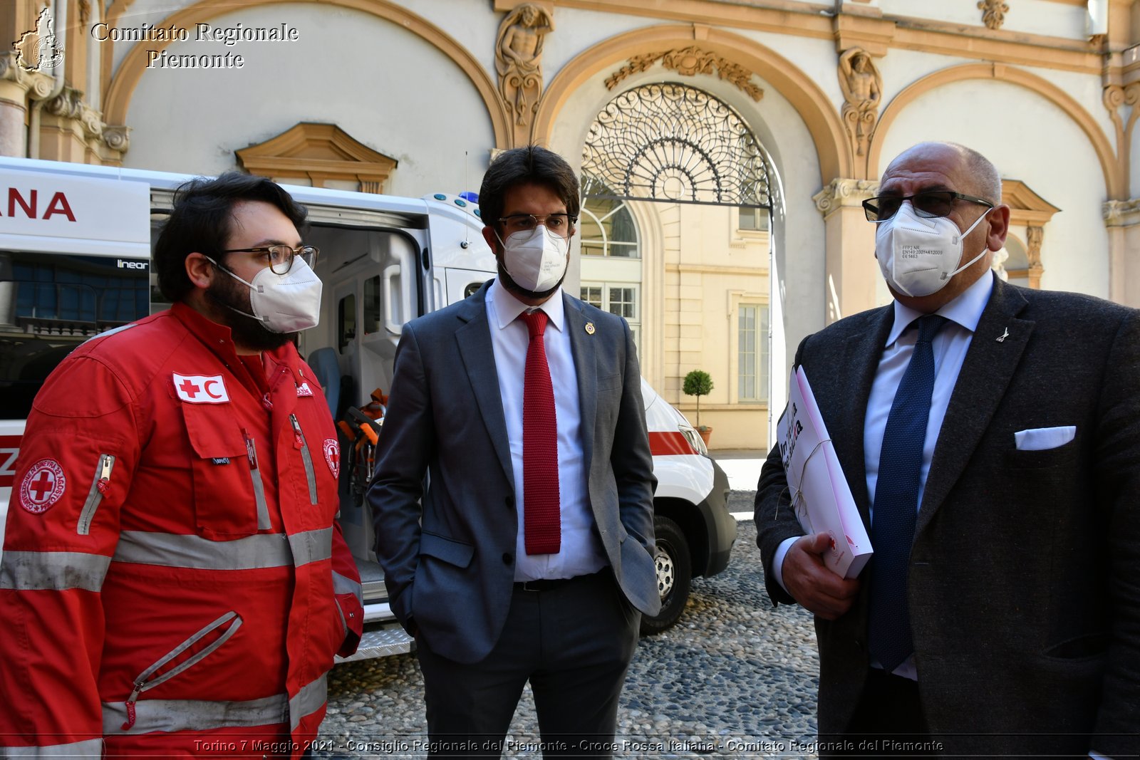 Torino 7 Maggio 2021 - Consiglio Regionale del Piemonte - Croce Rossa Italiana - Comitato Regionale del Piemonte