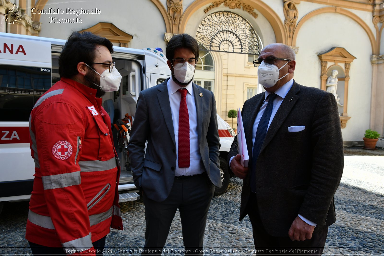 Torino 7 Maggio 2021 - Consiglio Regionale del Piemonte - Croce Rossa Italiana - Comitato Regionale del Piemonte