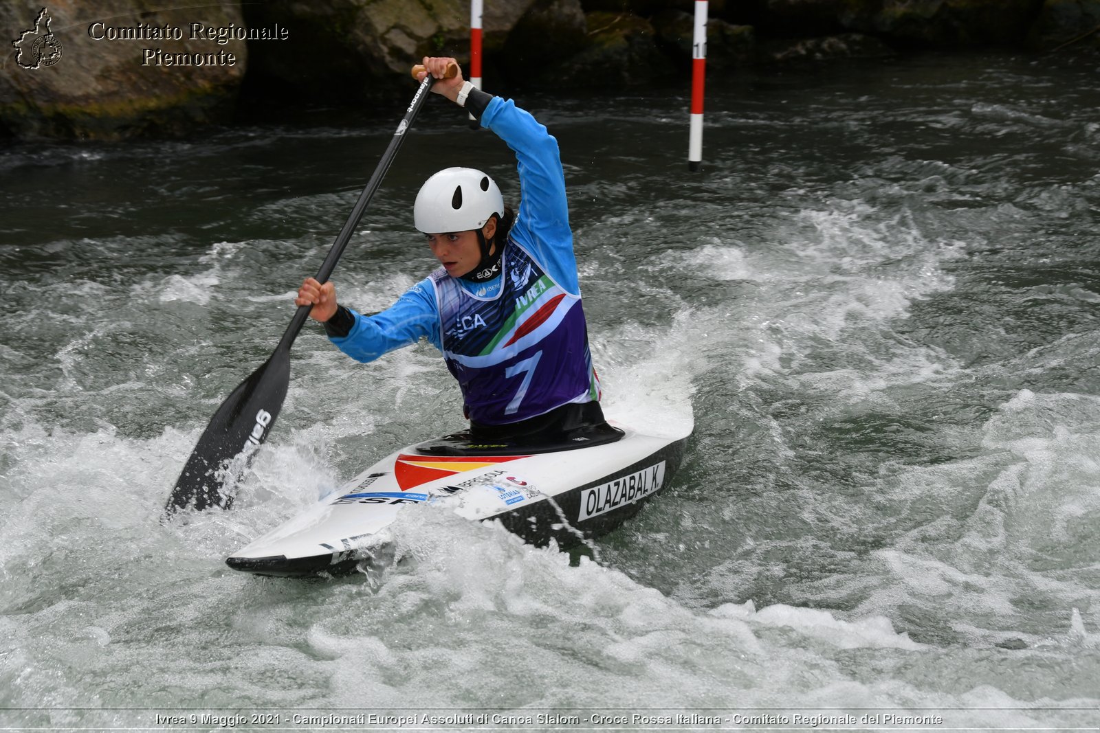 Ivrea 9 Maggio 2021 - Campionati Europei Assoluti di Canoa Slalom - Croce Rossa Italiana - Comitato Regionale del Piemonte