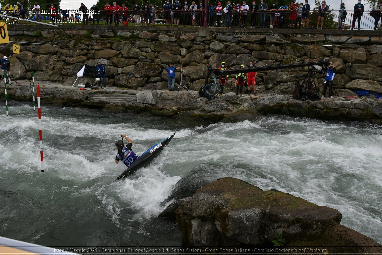 Ivrea 9 Maggio 2021 - Campionati Europei Assoluti di Canoa Slalom - Croce Rossa Italiana - Comitato Regionale del Piemonte