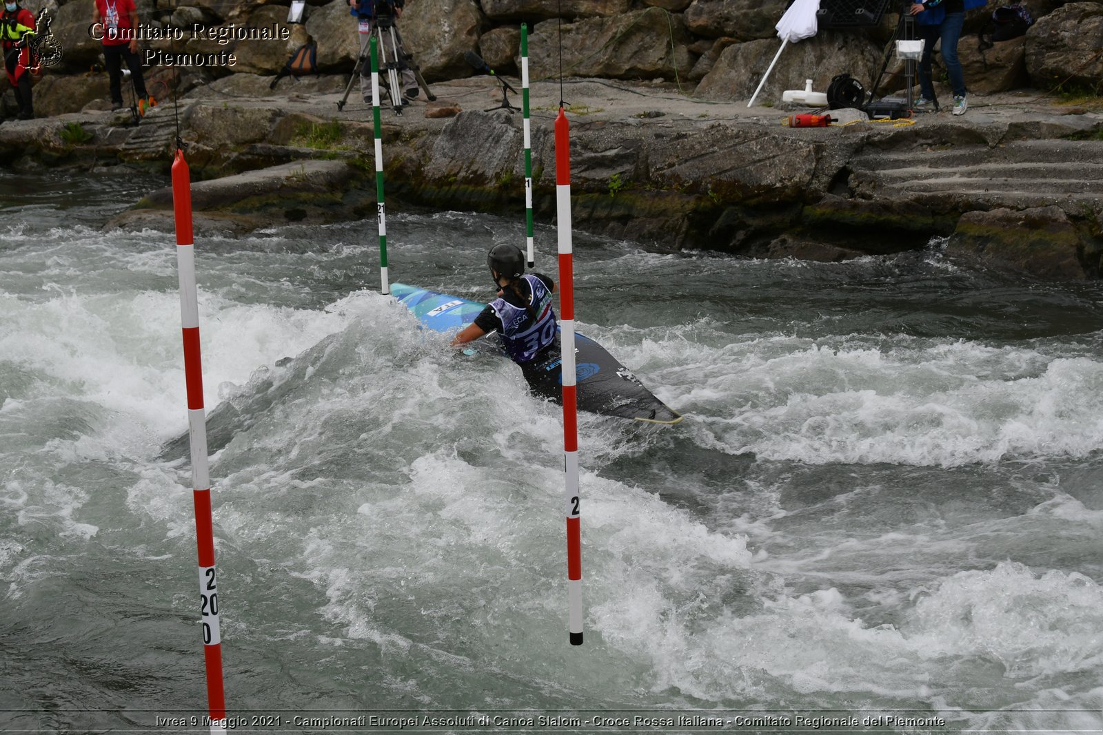 Ivrea 9 Maggio 2021 - Campionati Europei Assoluti di Canoa Slalom - Croce Rossa Italiana - Comitato Regionale del Piemonte