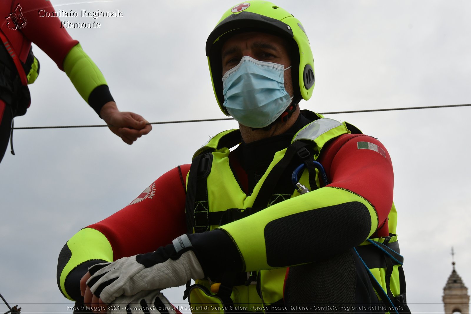 Ivrea 9 Maggio 2021 - Campionati Europei Assoluti di Canoa Slalom - Croce Rossa Italiana - Comitato Regionale del Piemonte