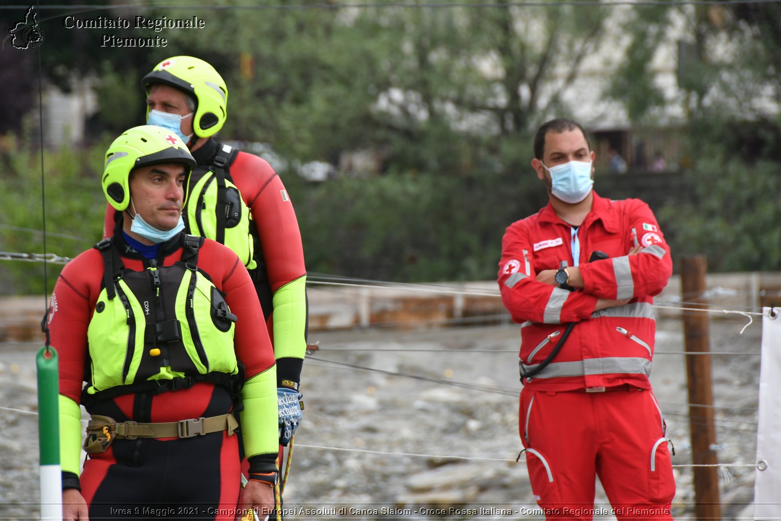 Ivrea 9 Maggio 2021 - Campionati Europei Assoluti di Canoa Slalom - Croce Rossa Italiana - Comitato Regionale del Piemonte