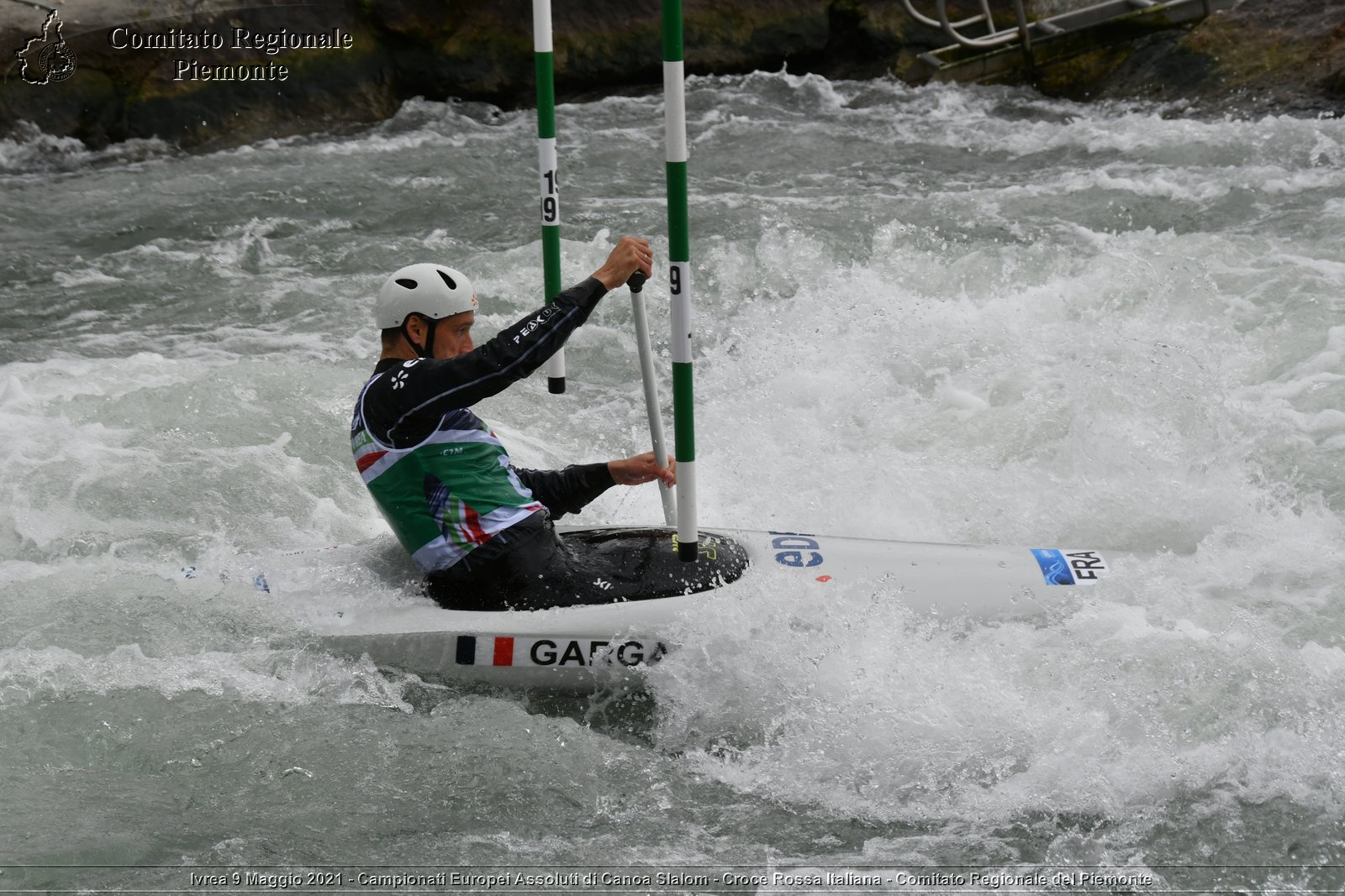 Ivrea 9 Maggio 2021 - Campionati Europei Assoluti di Canoa Slalom - Croce Rossa Italiana - Comitato Regionale del Piemonte