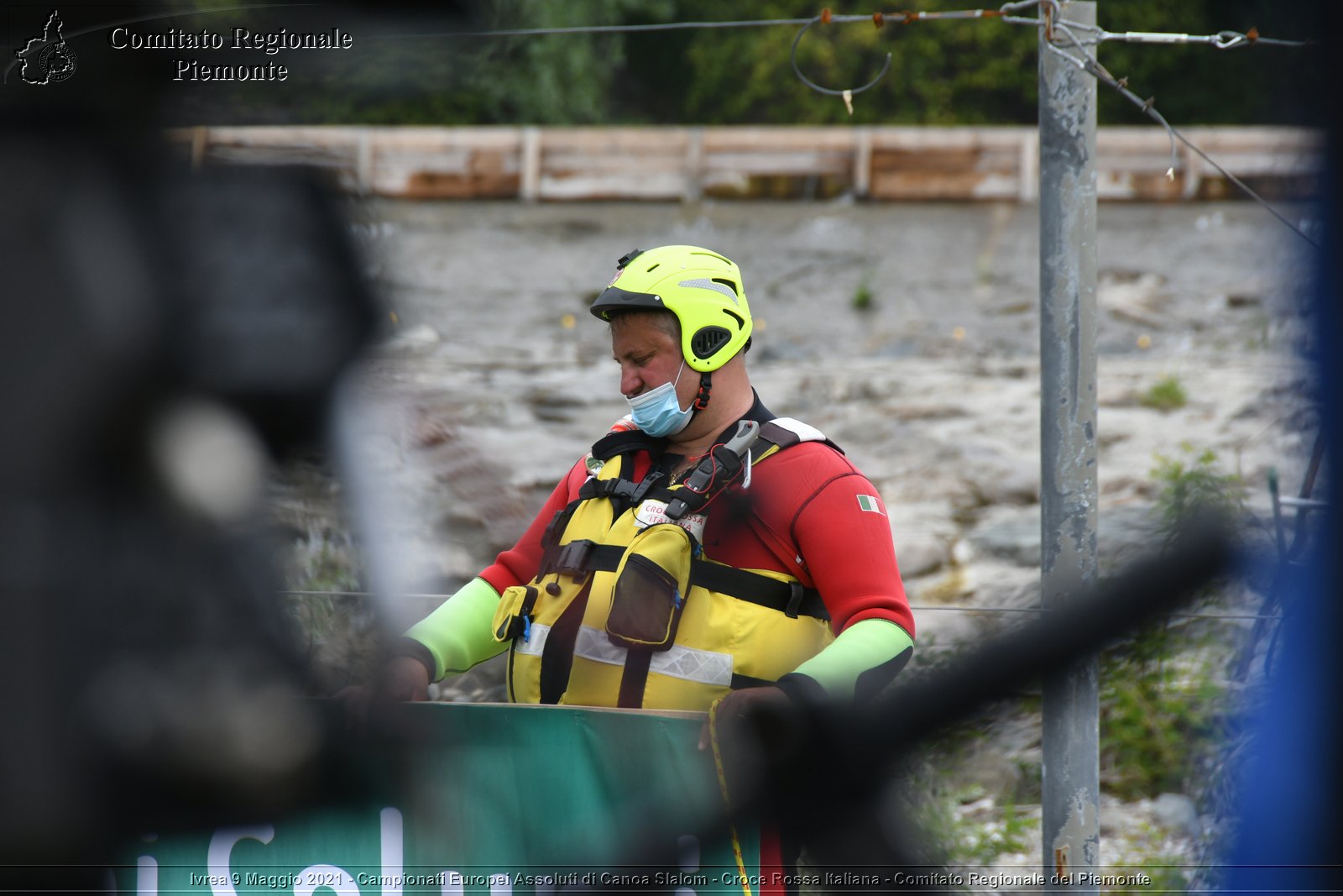 Ivrea 9 Maggio 2021 - Campionati Europei Assoluti di Canoa Slalom - Croce Rossa Italiana - Comitato Regionale del Piemonte