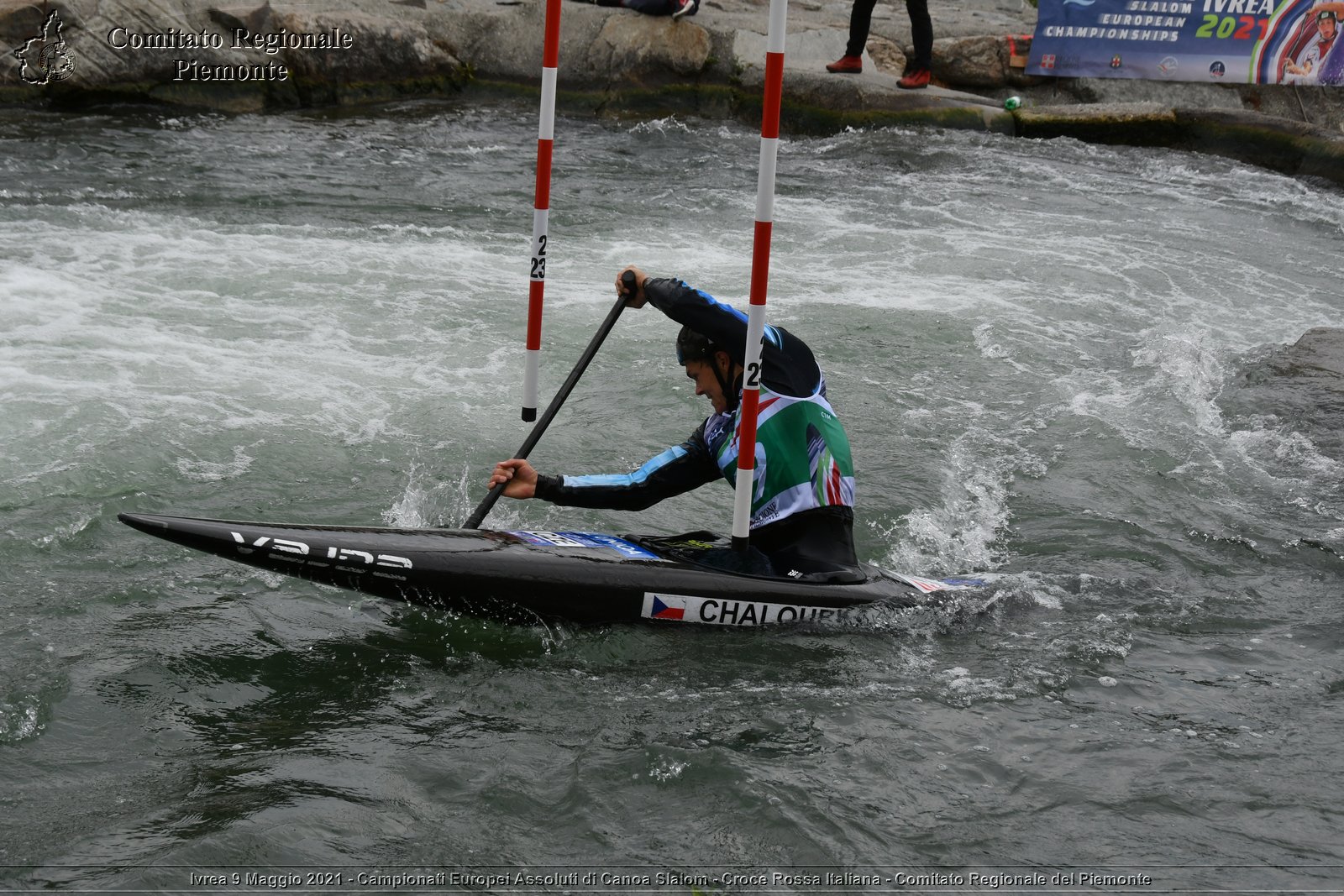 Ivrea 9 Maggio 2021 - Campionati Europei Assoluti di Canoa Slalom - Croce Rossa Italiana - Comitato Regionale del Piemonte