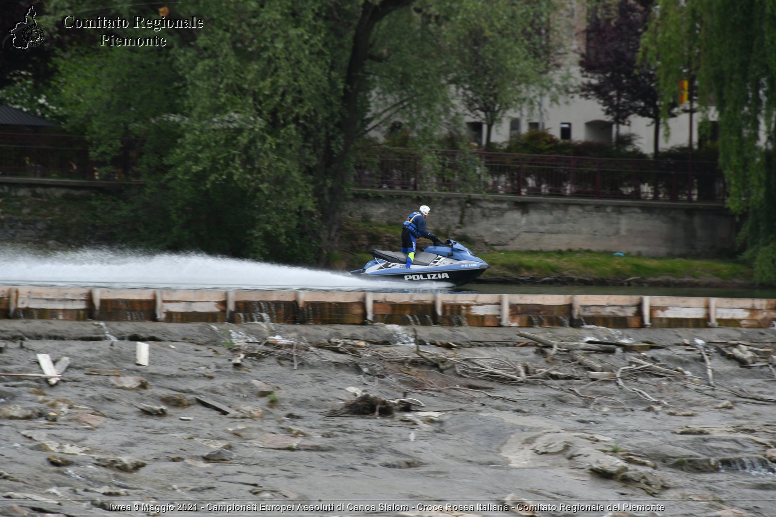 Ivrea 9 Maggio 2021 - Campionati Europei Assoluti di Canoa Slalom - Croce Rossa Italiana - Comitato Regionale del Piemonte