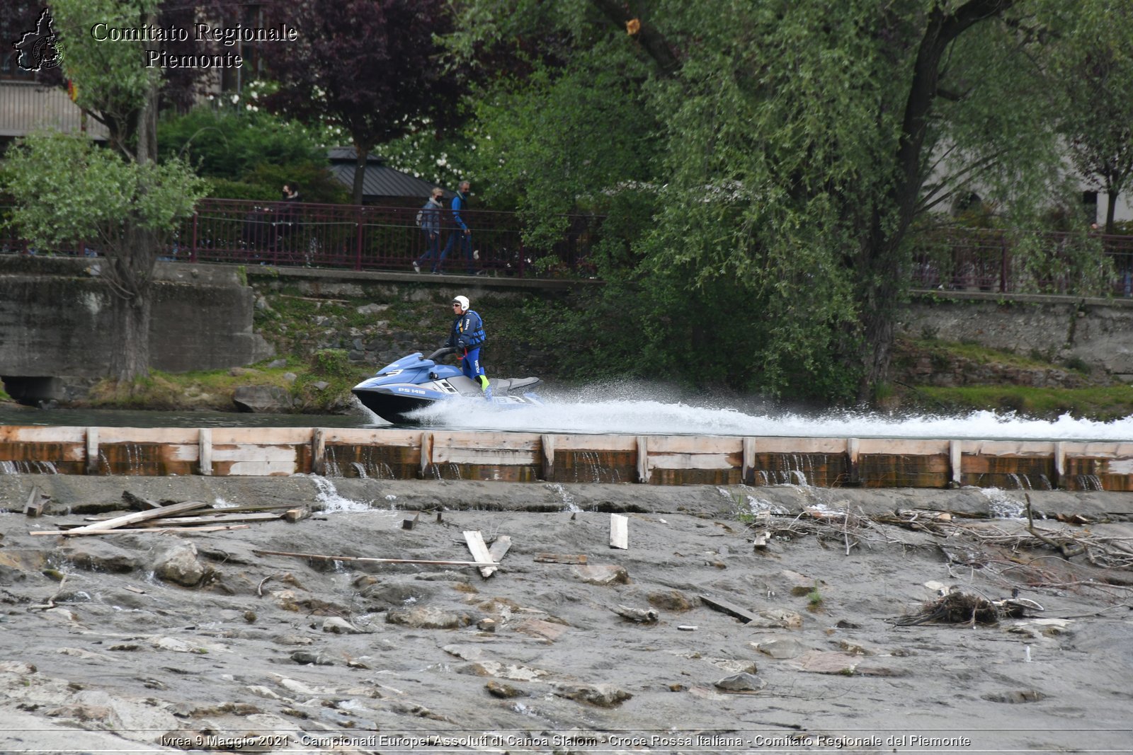 Ivrea 9 Maggio 2021 - Campionati Europei Assoluti di Canoa Slalom - Croce Rossa Italiana - Comitato Regionale del Piemonte