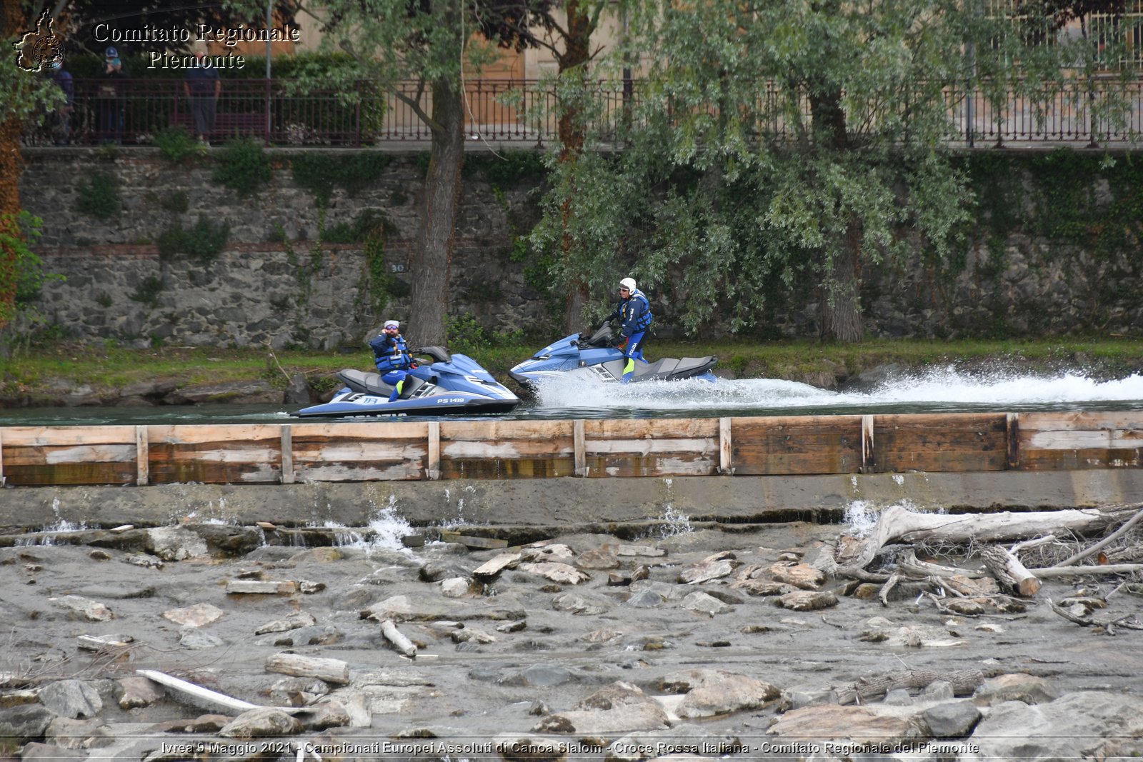 Ivrea 9 Maggio 2021 - Campionati Europei Assoluti di Canoa Slalom - Croce Rossa Italiana - Comitato Regionale del Piemonte