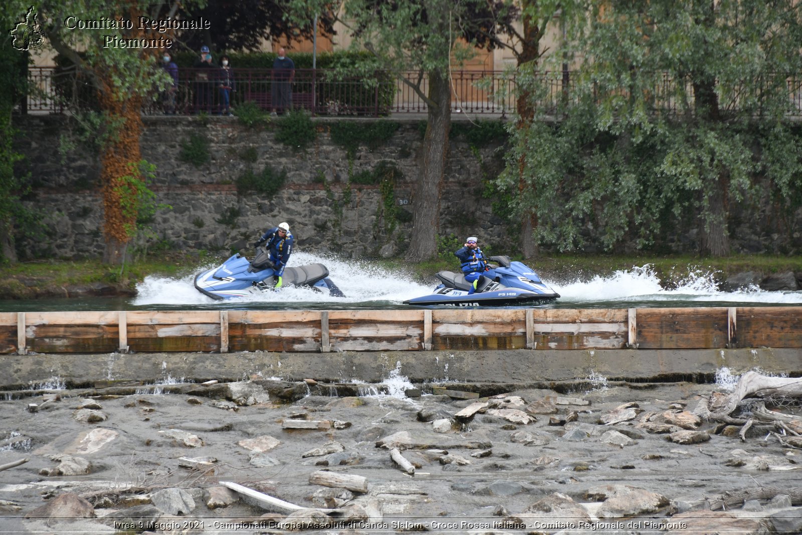 Ivrea 9 Maggio 2021 - Campionati Europei Assoluti di Canoa Slalom - Croce Rossa Italiana - Comitato Regionale del Piemonte