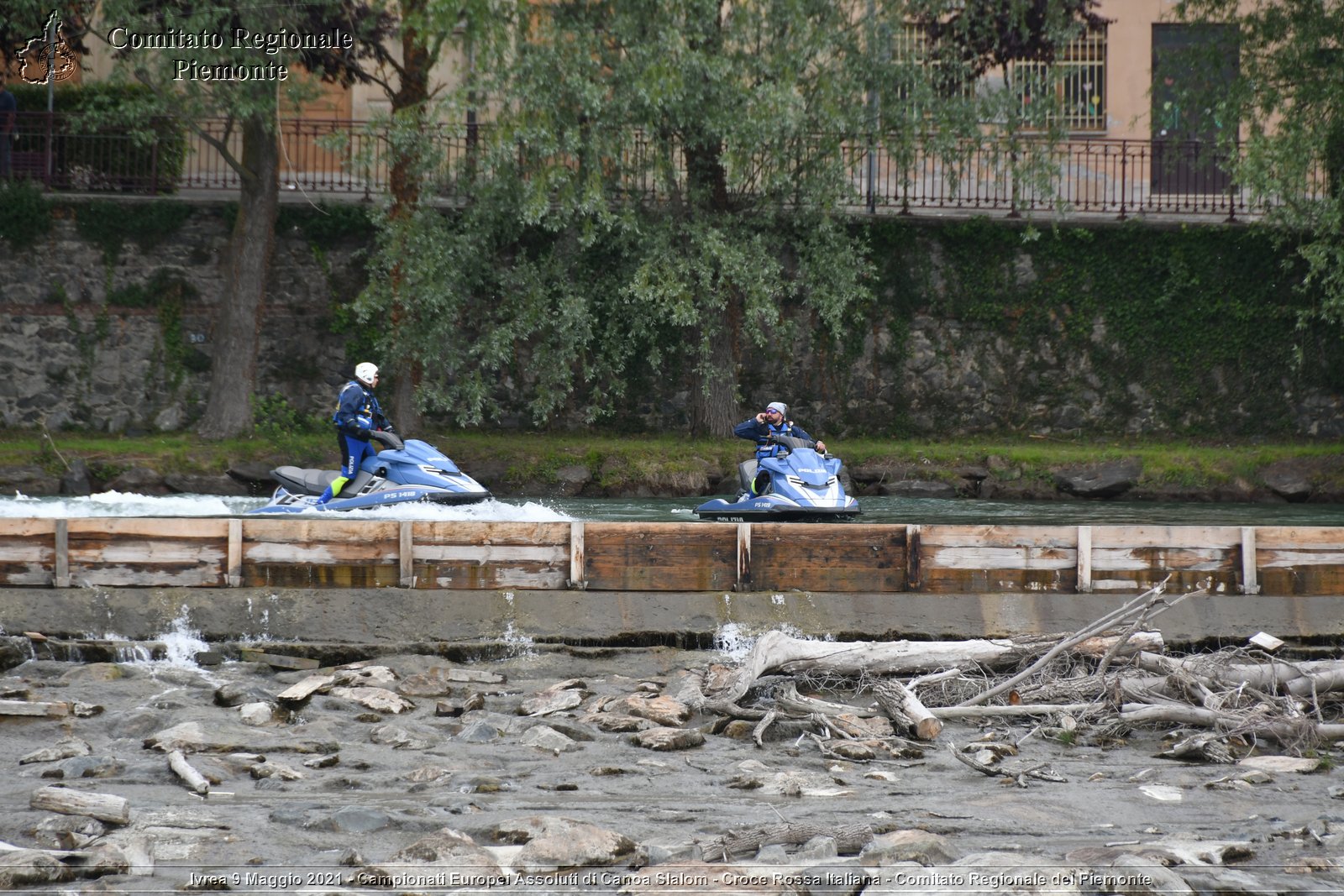 Ivrea 9 Maggio 2021 - Campionati Europei Assoluti di Canoa Slalom - Croce Rossa Italiana - Comitato Regionale del Piemonte