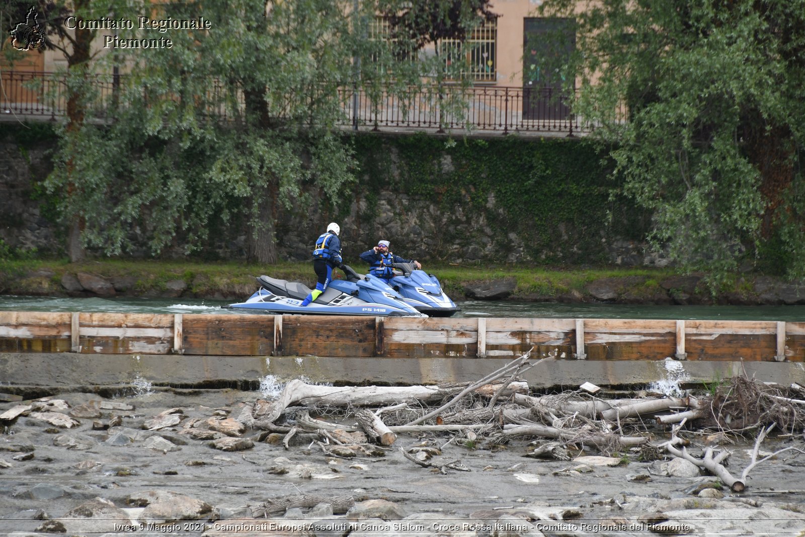 Ivrea 9 Maggio 2021 - Campionati Europei Assoluti di Canoa Slalom - Croce Rossa Italiana - Comitato Regionale del Piemonte