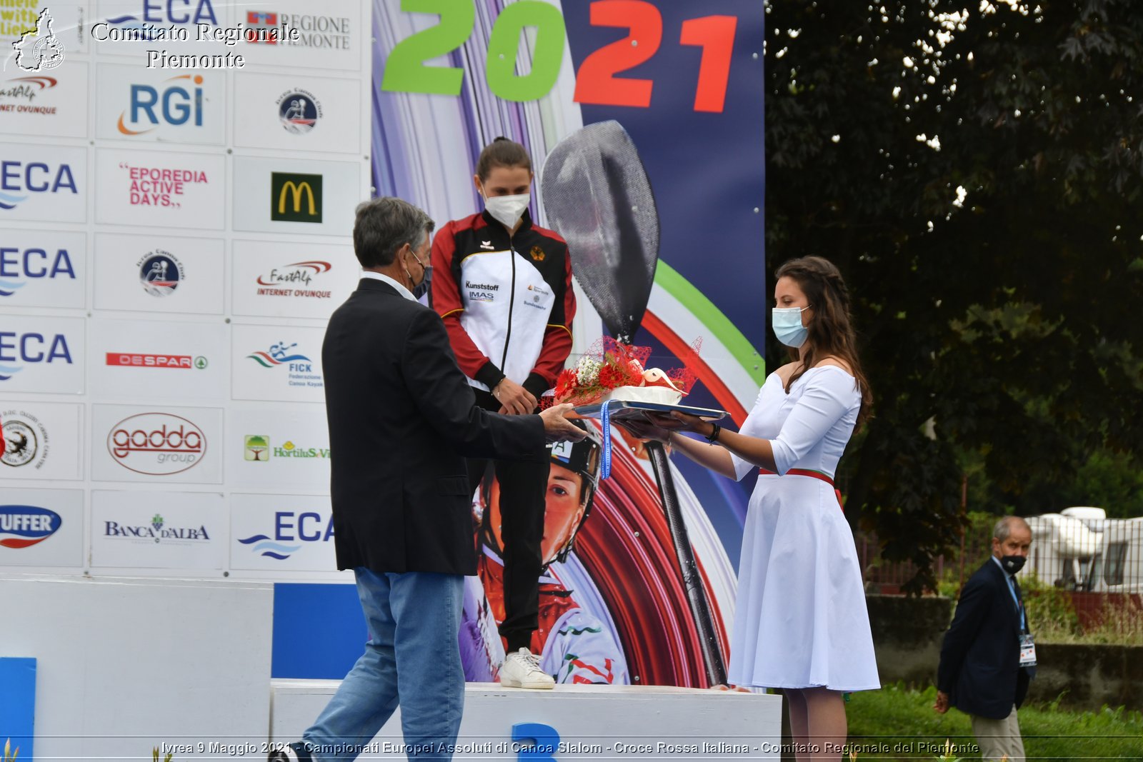 Ivrea 9 Maggio 2021 - Campionati Europei Assoluti di Canoa Slalom - Croce Rossa Italiana - Comitato Regionale del Piemonte