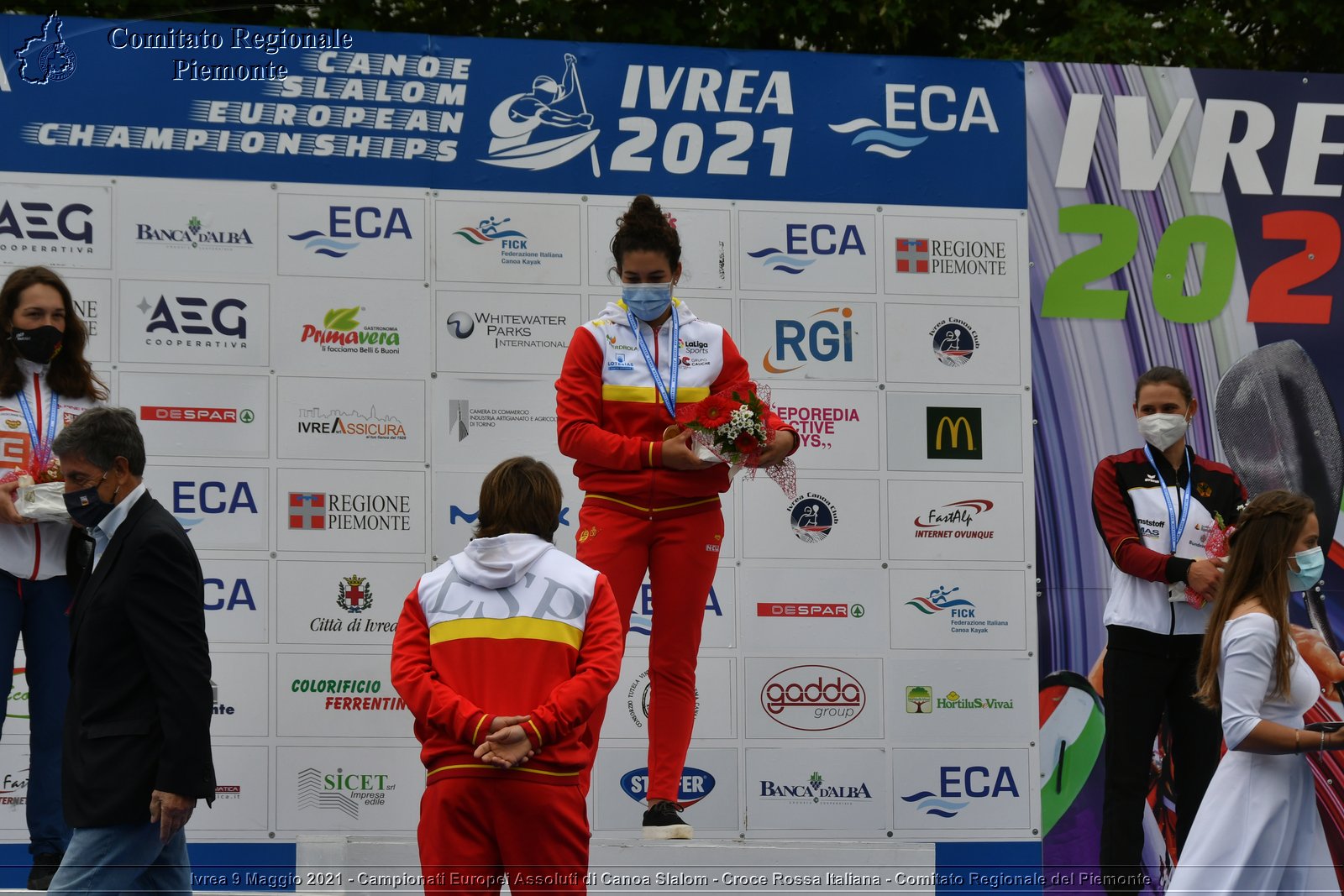 Ivrea 9 Maggio 2021 - Campionati Europei Assoluti di Canoa Slalom - Croce Rossa Italiana - Comitato Regionale del Piemonte