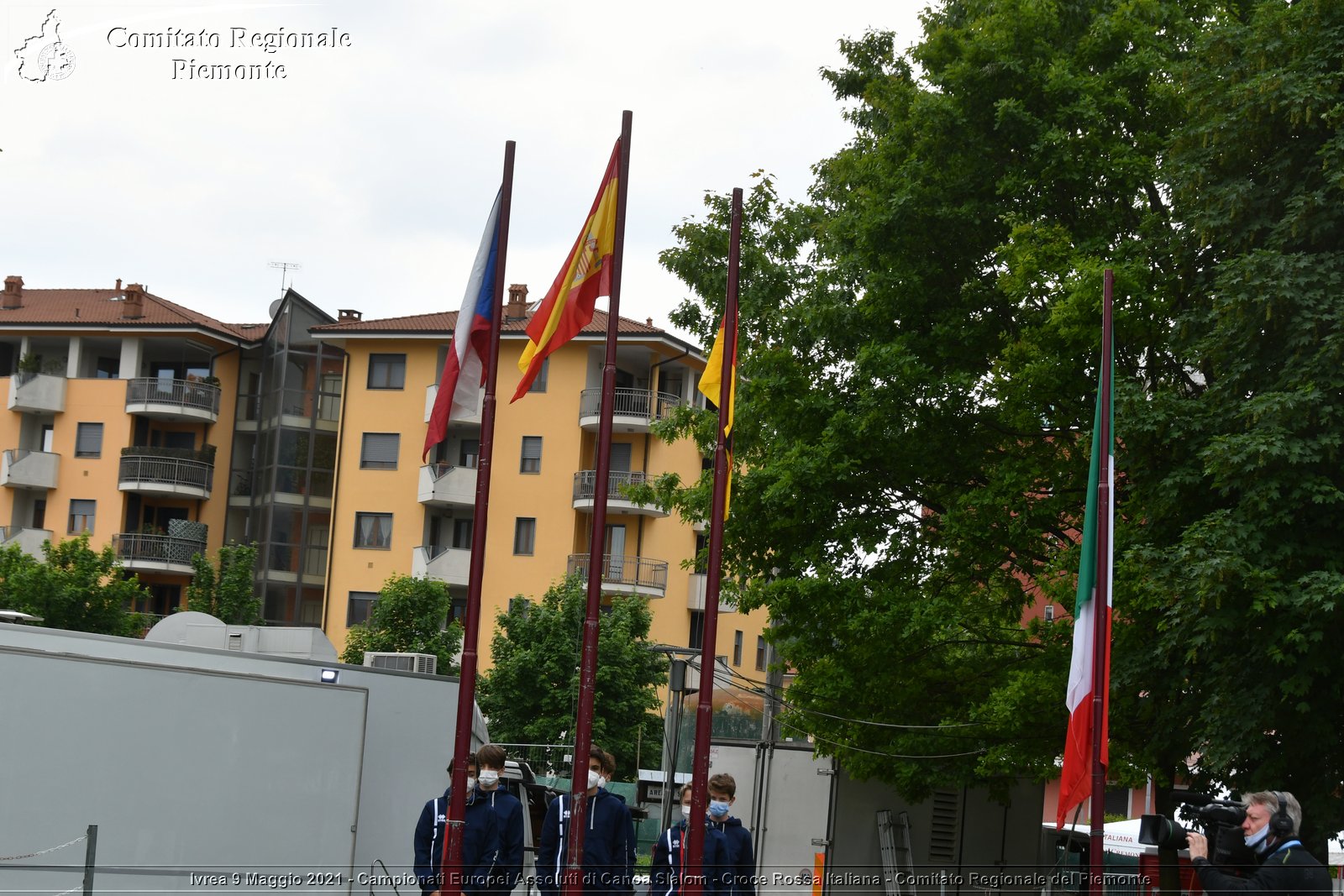 Ivrea 9 Maggio 2021 - Campionati Europei Assoluti di Canoa Slalom - Croce Rossa Italiana - Comitato Regionale del Piemonte