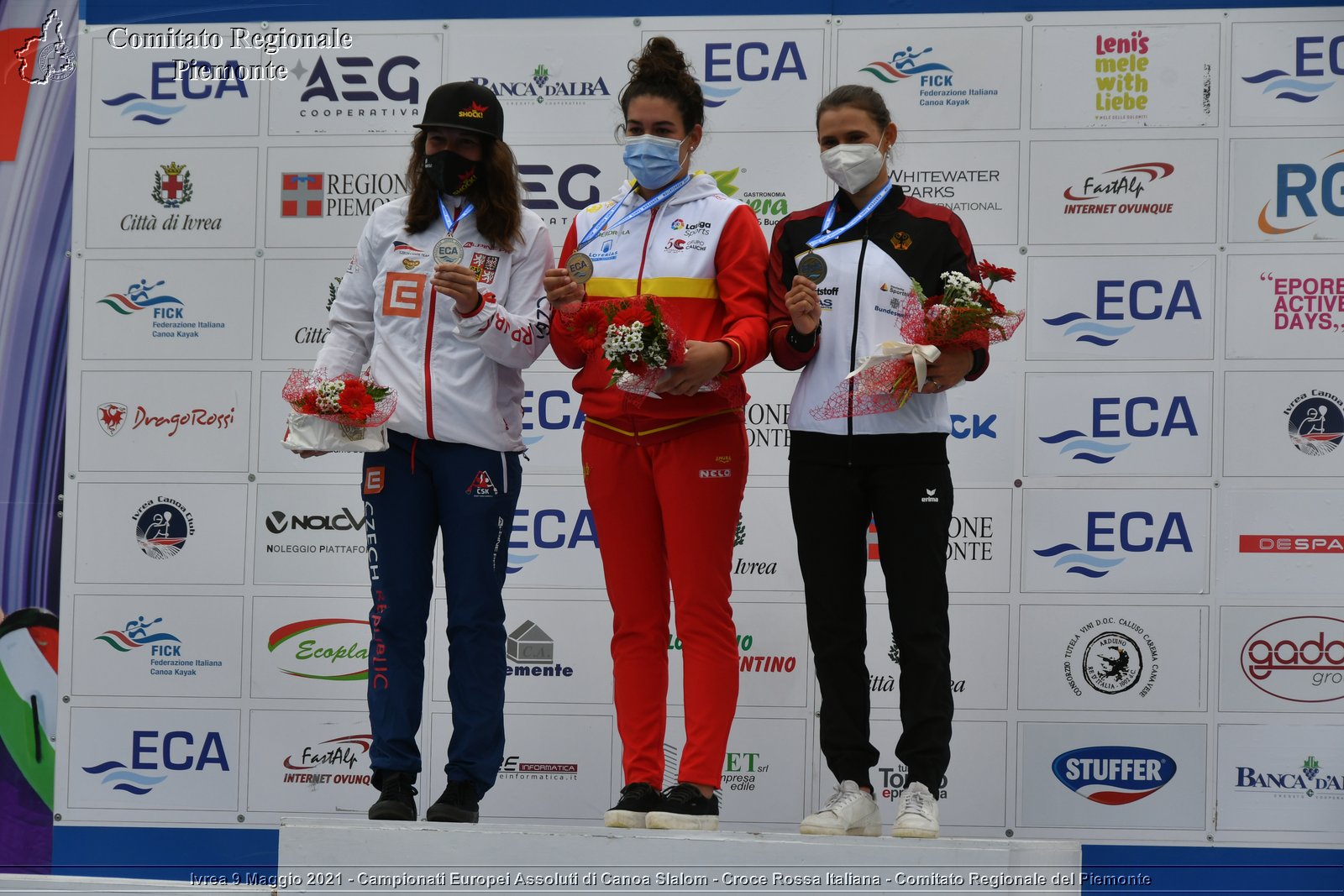 Ivrea 9 Maggio 2021 - Campionati Europei Assoluti di Canoa Slalom - Croce Rossa Italiana - Comitato Regionale del Piemonte