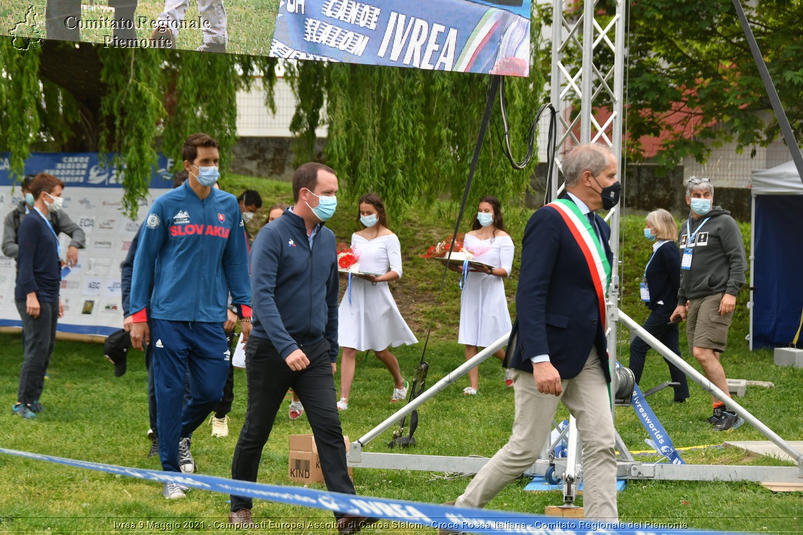 Ivrea 9 Maggio 2021 - Campionati Europei Assoluti di Canoa Slalom - Croce Rossa Italiana - Comitato Regionale del Piemonte