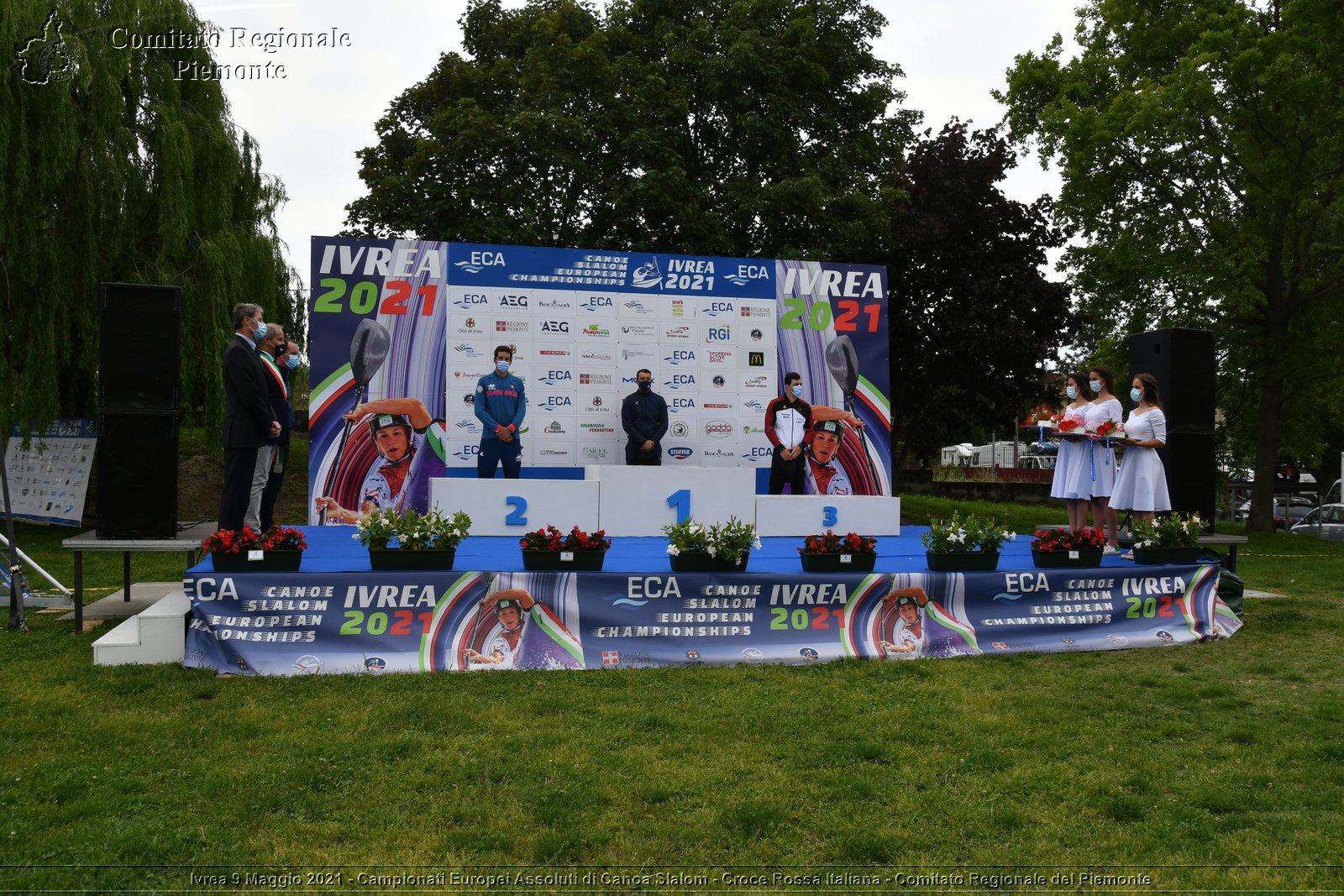 Ivrea 9 Maggio 2021 - Campionati Europei Assoluti di Canoa Slalom - Croce Rossa Italiana - Comitato Regionale del Piemonte