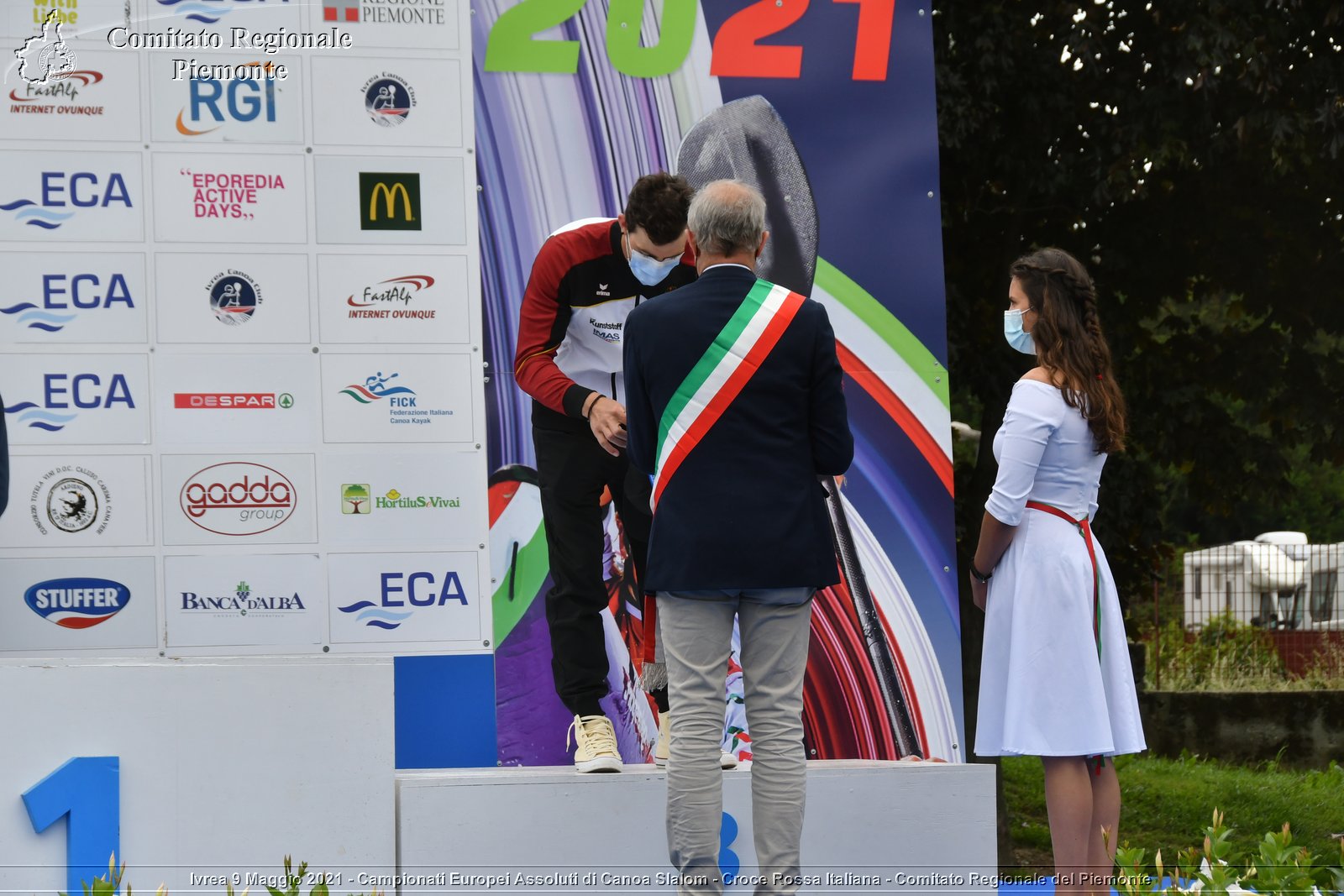 Ivrea 9 Maggio 2021 - Campionati Europei Assoluti di Canoa Slalom - Croce Rossa Italiana - Comitato Regionale del Piemonte