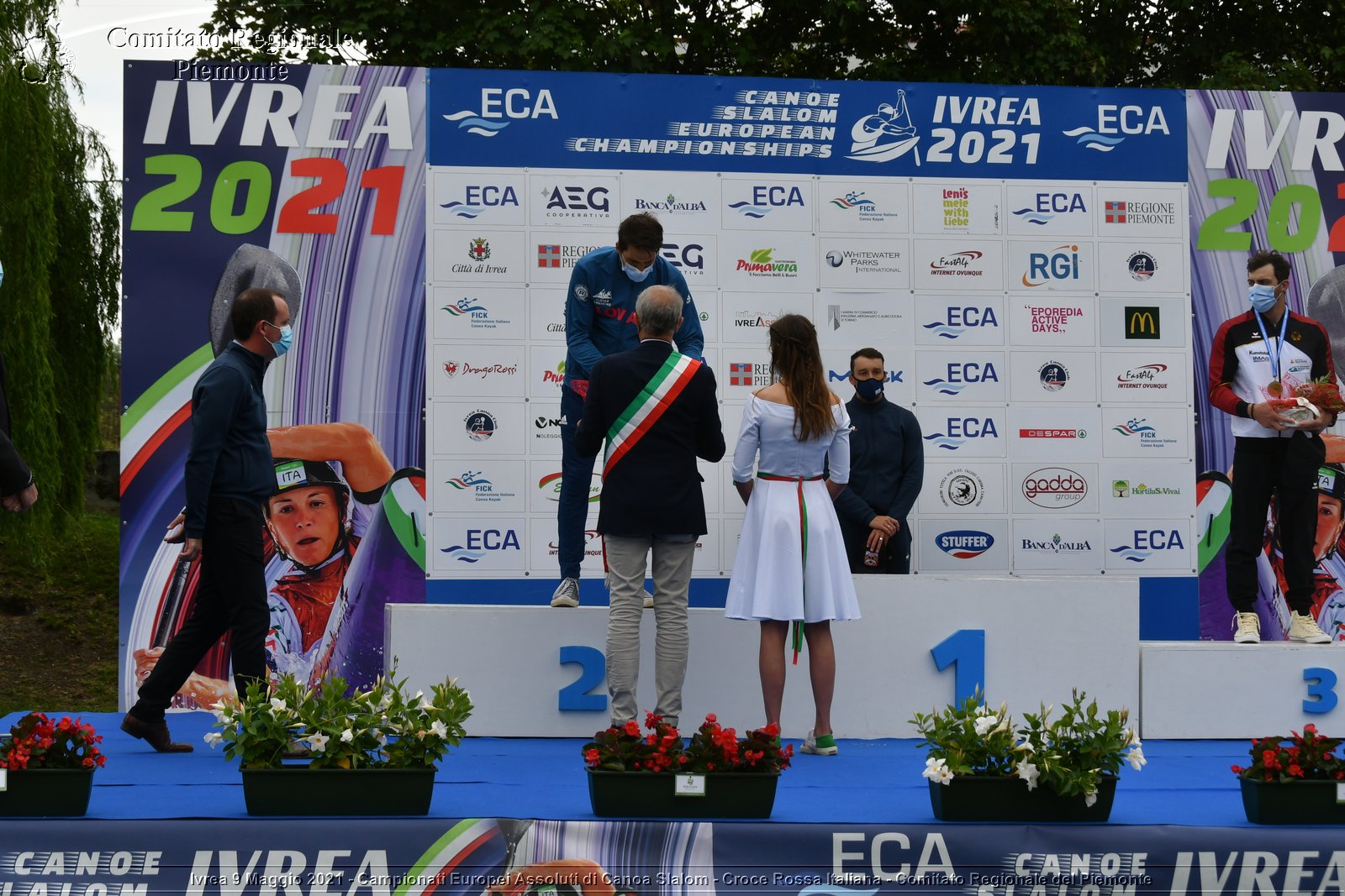 Ivrea 9 Maggio 2021 - Campionati Europei Assoluti di Canoa Slalom - Croce Rossa Italiana - Comitato Regionale del Piemonte