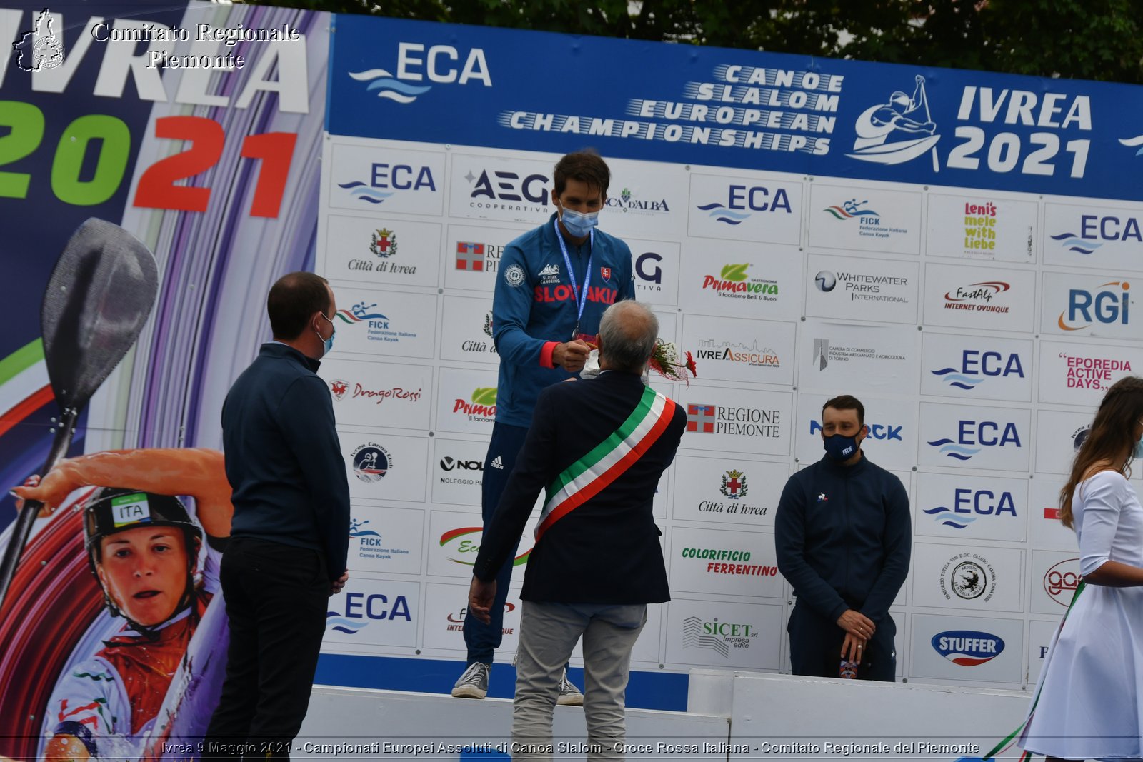 Ivrea 9 Maggio 2021 - Campionati Europei Assoluti di Canoa Slalom - Croce Rossa Italiana - Comitato Regionale del Piemonte