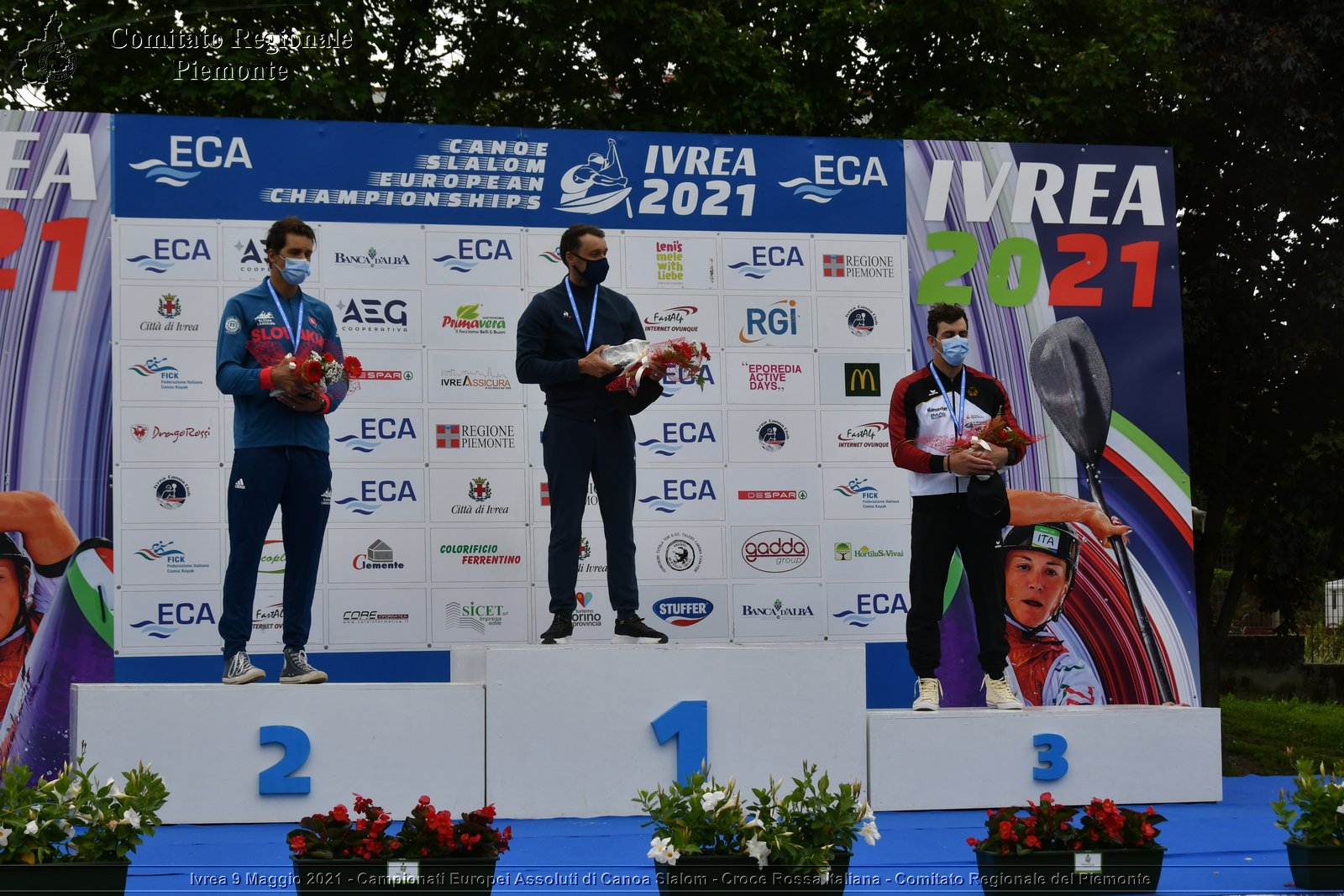 Ivrea 9 Maggio 2021 - Campionati Europei Assoluti di Canoa Slalom - Croce Rossa Italiana - Comitato Regionale del Piemonte