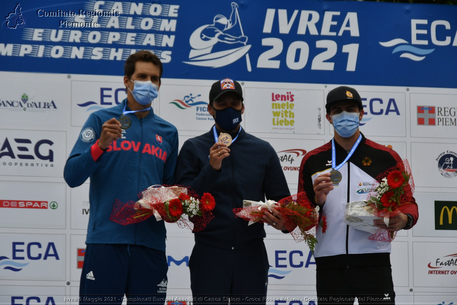 Ivrea 9 Maggio 2021 - Campionati Europei Assoluti di Canoa Slalom - Croce Rossa Italiana - Comitato Regionale del Piemonte