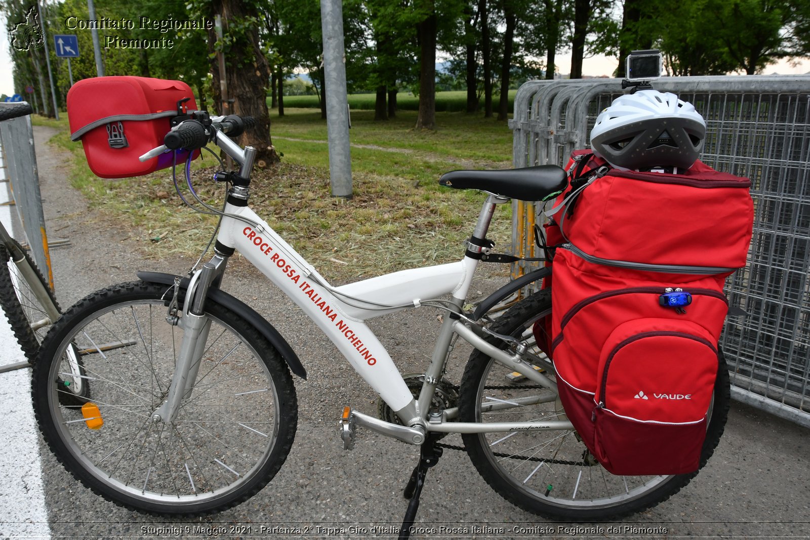 Stupinigi 9 Maggio 2021 - Partenza 2° Tappa Giro d'Italia - Croce Rossa Italiana - Comitato Regionale del Piemonte