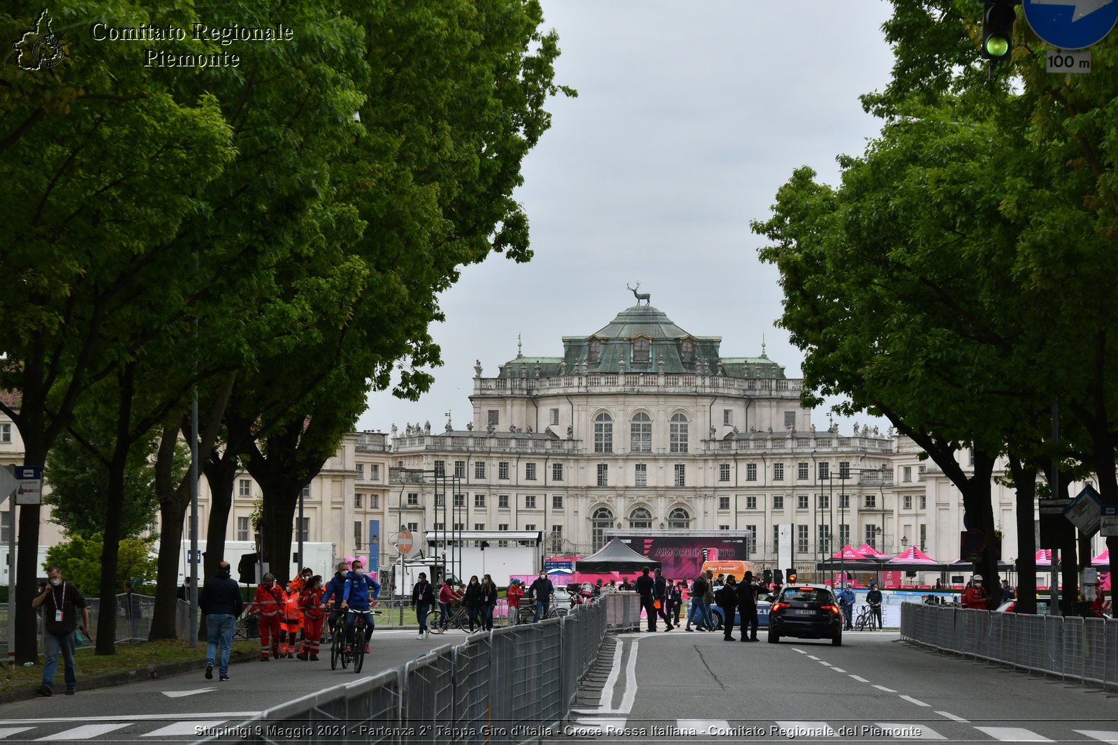 Stupinigi 9 Maggio 2021 - Partenza 2° Tappa Giro d'Italia - Croce Rossa Italiana - Comitato Regionale del Piemonte