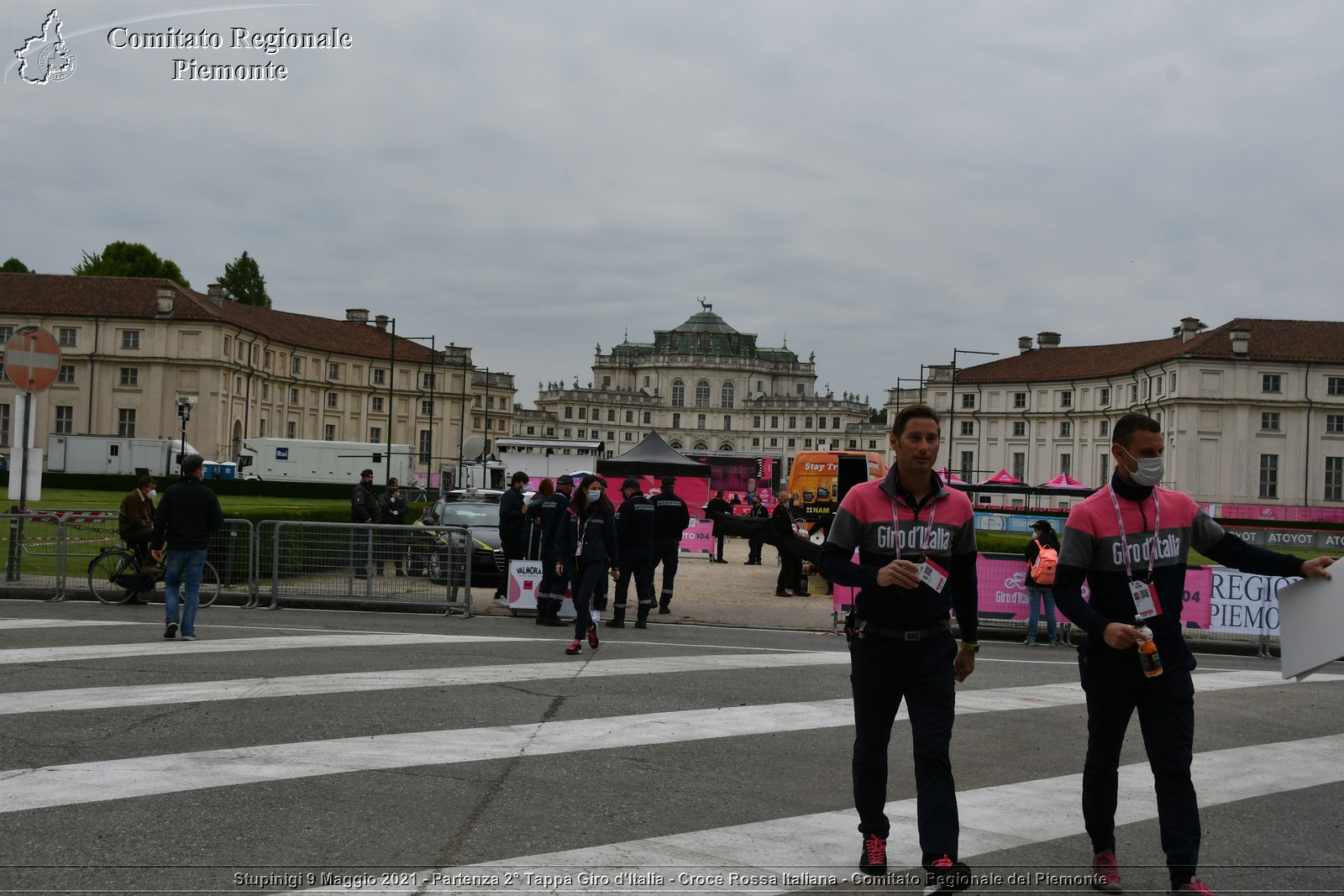 Stupinigi 9 Maggio 2021 - Partenza 2° Tappa Giro d'Italia - Croce Rossa Italiana - Comitato Regionale del Piemonte