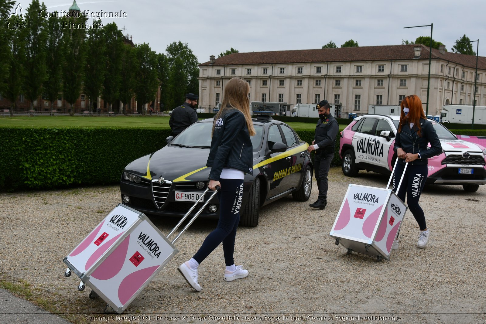 Stupinigi 9 Maggio 2021 - Partenza 2° Tappa Giro d'Italia - Croce Rossa Italiana - Comitato Regionale del Piemonte