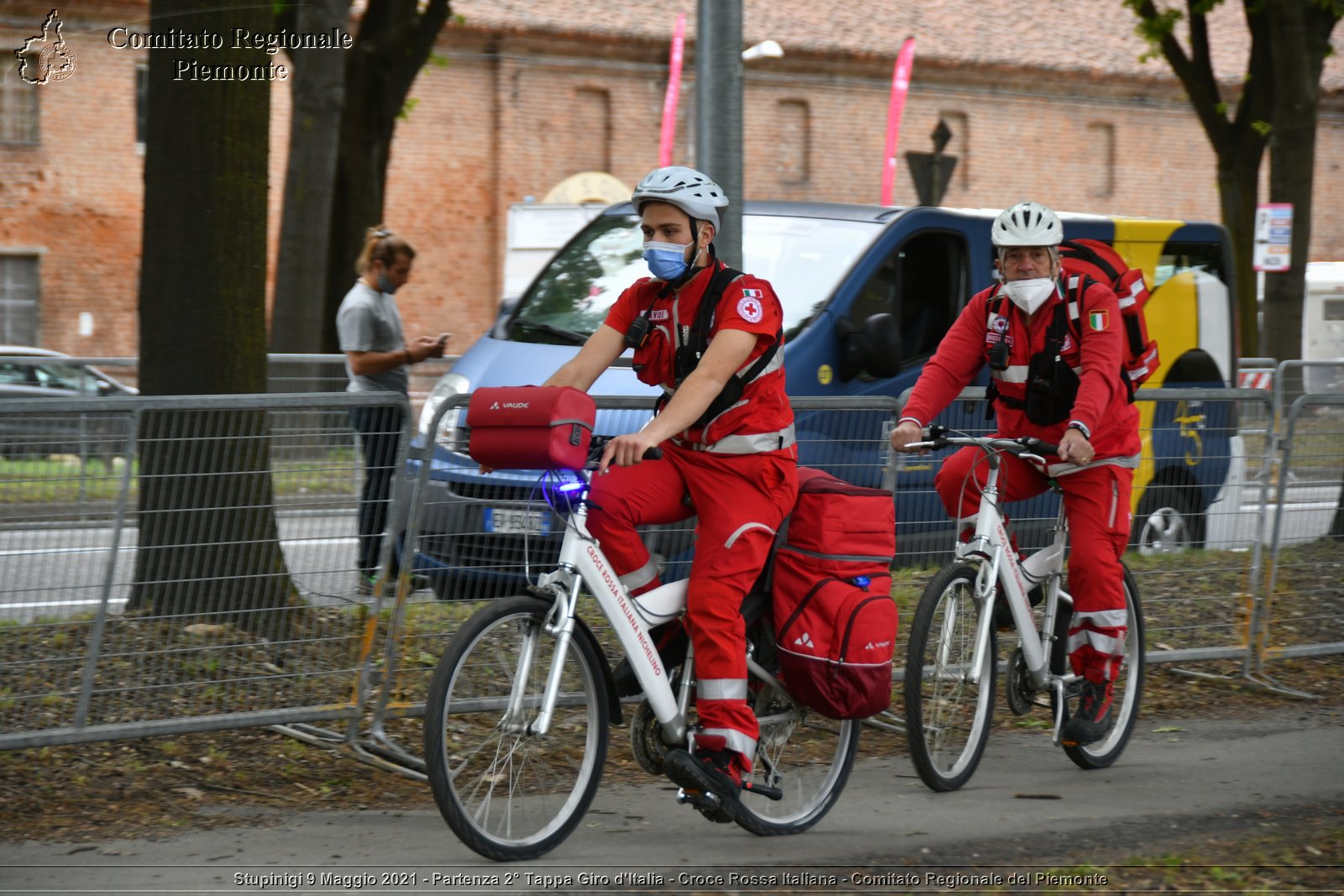 Stupinigi 9 Maggio 2021 - Partenza 2° Tappa Giro d'Italia - Croce Rossa Italiana - Comitato Regionale del Piemonte