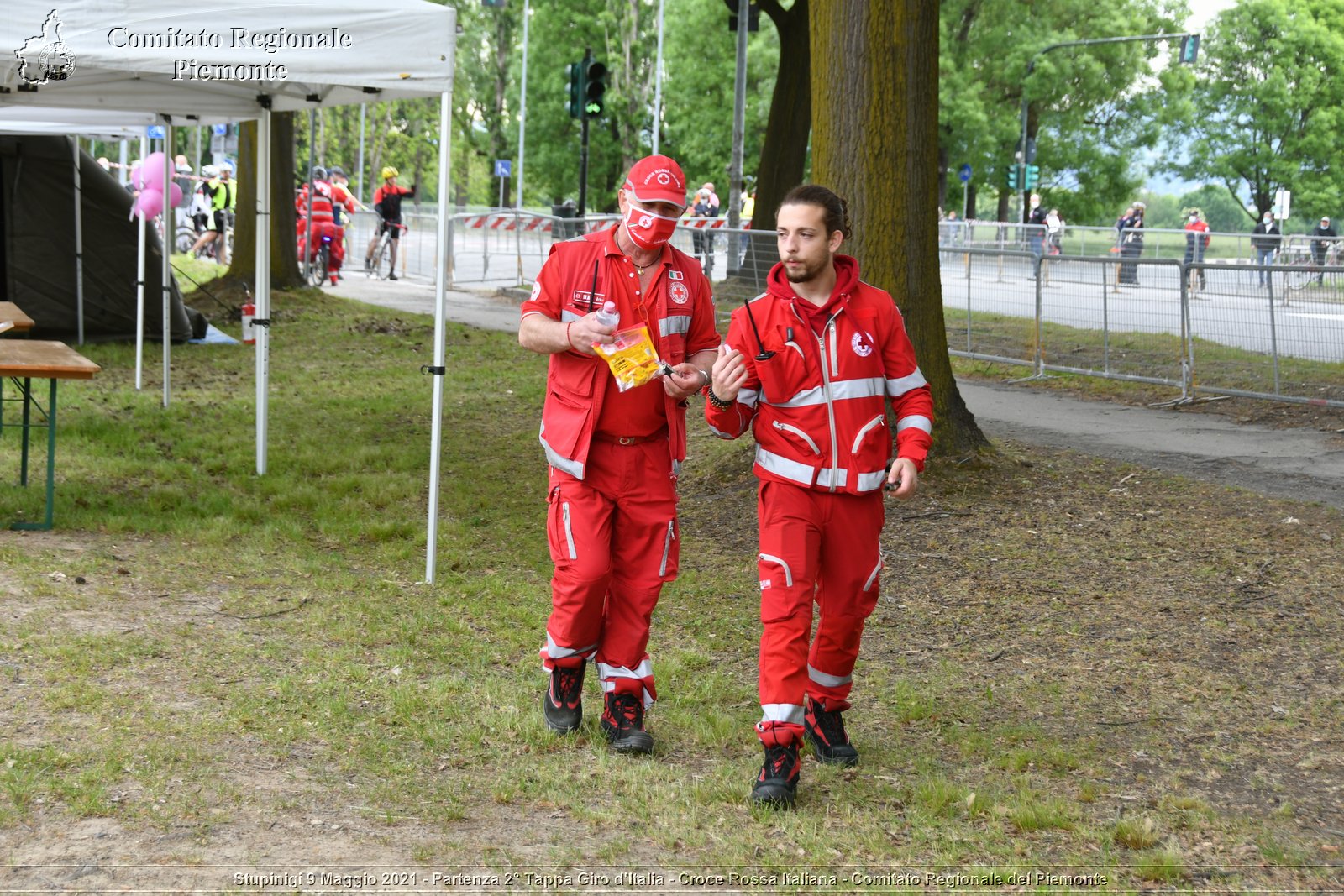 Stupinigi 9 Maggio 2021 - Partenza 2° Tappa Giro d'Italia - Croce Rossa Italiana - Comitato Regionale del Piemonte