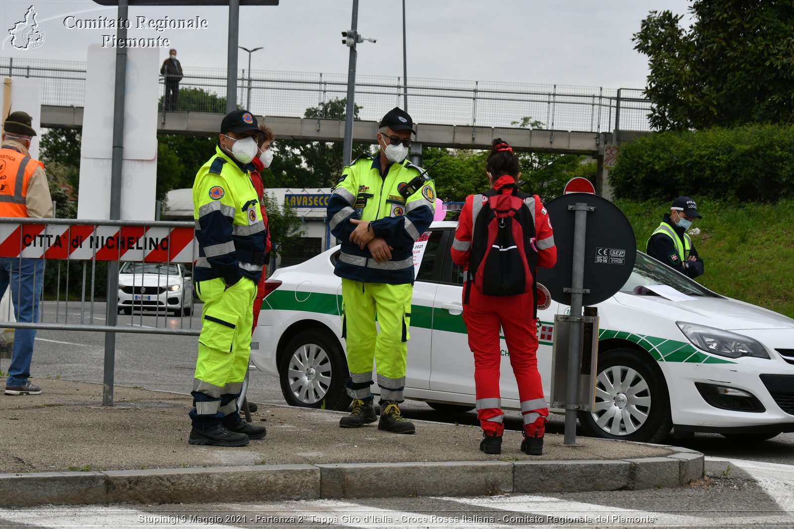 Stupinigi 9 Maggio 2021 - Partenza 2° Tappa Giro d'Italia - Croce Rossa Italiana - Comitato Regionale del Piemonte