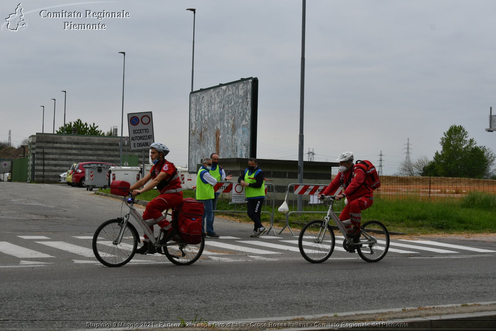 Stupinigi 9 Maggio 2021 - Partenza 2° Tappa Giro d'Italia - Croce Rossa Italiana - Comitato Regionale del Piemonte