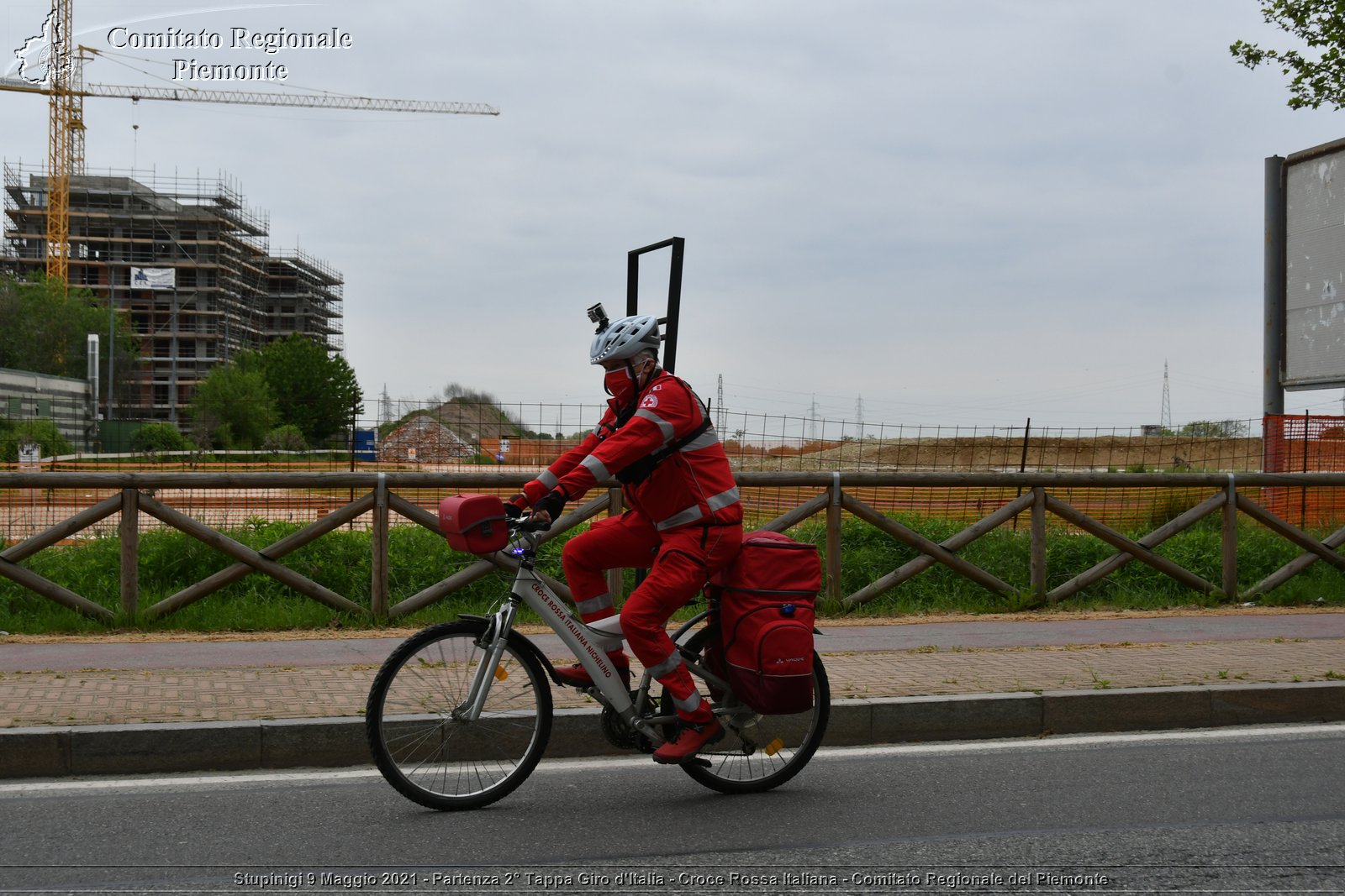 Stupinigi 9 Maggio 2021 - Partenza 2° Tappa Giro d'Italia - Croce Rossa Italiana - Comitato Regionale del Piemonte