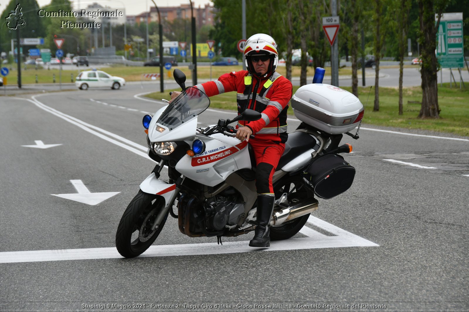 Stupinigi 9 Maggio 2021 - Partenza 2° Tappa Giro d'Italia - Croce Rossa Italiana - Comitato Regionale del Piemonte