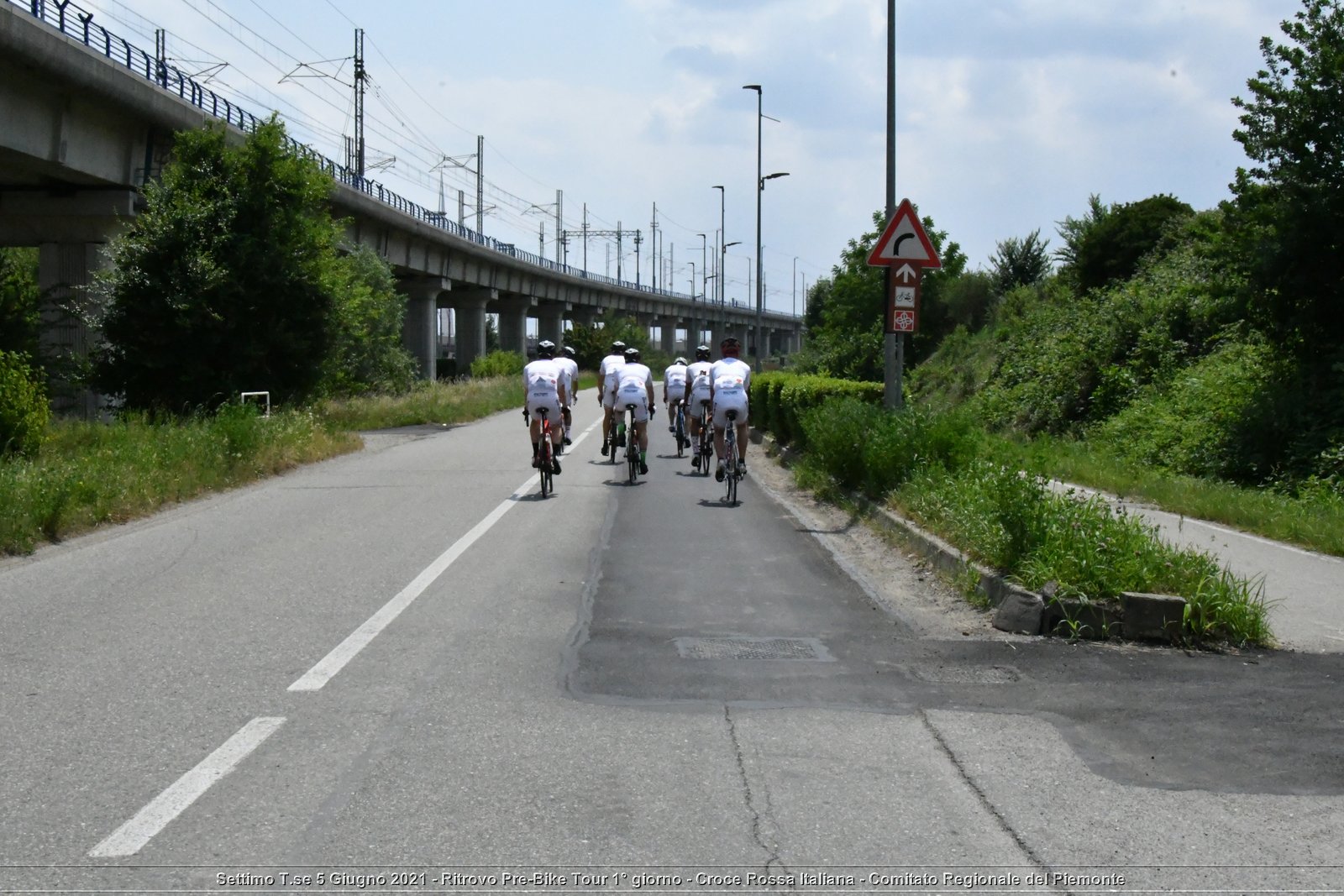 Settimo T.se 5 Giugno 2021 - Ritrovo Pre-Bike Tour 1° giorno - Croce Rossa Italiana - Comitato Regionale del Piemonte