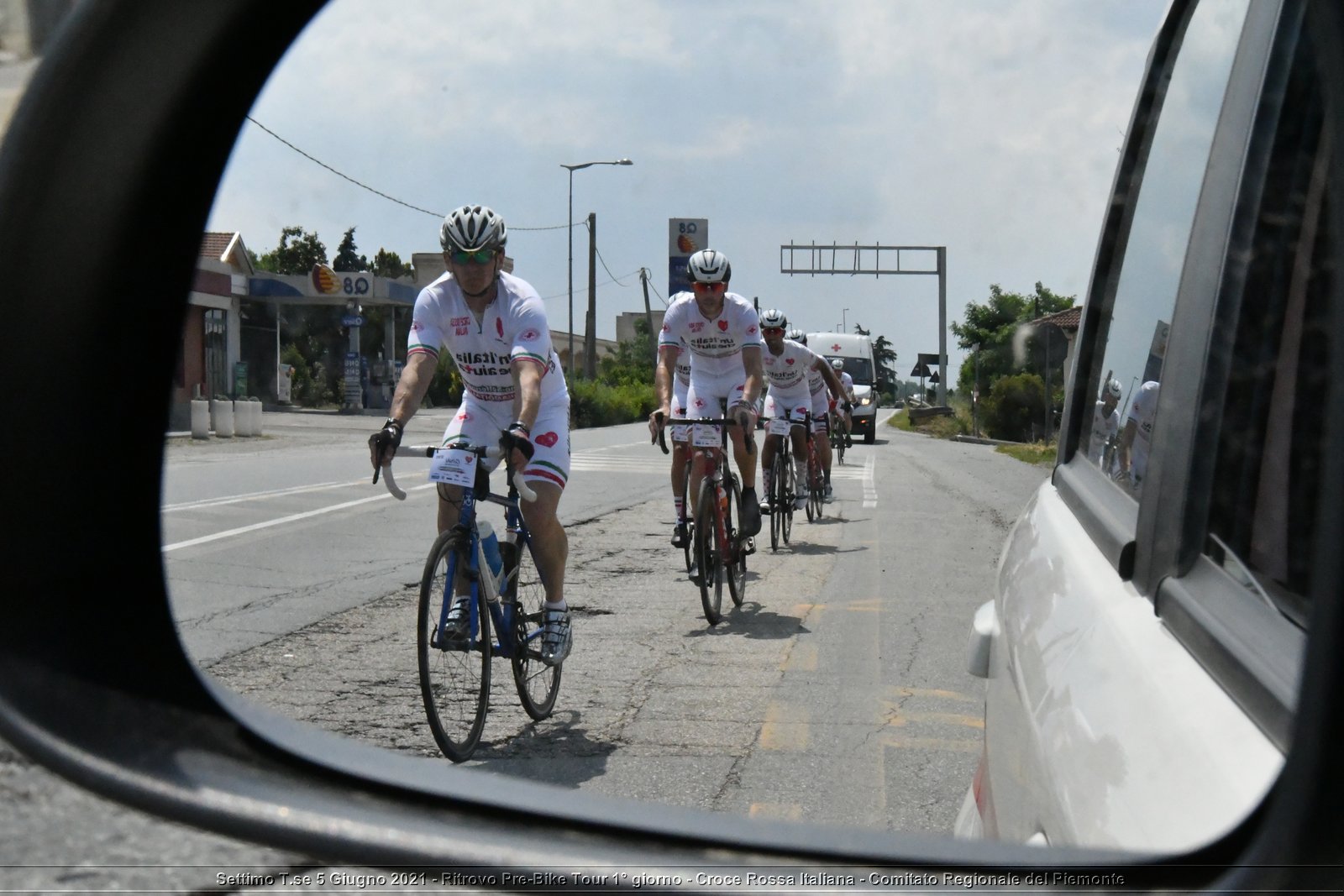 Settimo T.se 5 Giugno 2021 - Ritrovo Pre-Bike Tour 1° giorno - Croce Rossa Italiana - Comitato Regionale del Piemonte