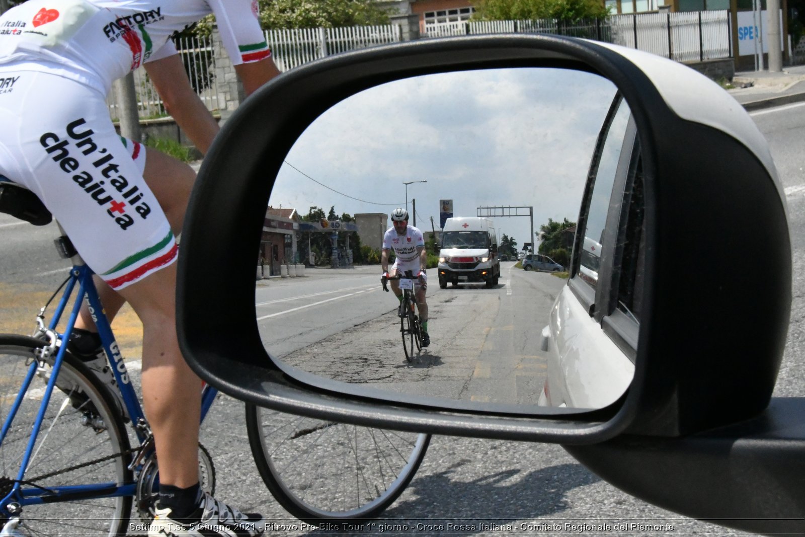 Settimo T.se 5 Giugno 2021 - Ritrovo Pre-Bike Tour 1° giorno - Croce Rossa Italiana - Comitato Regionale del Piemonte