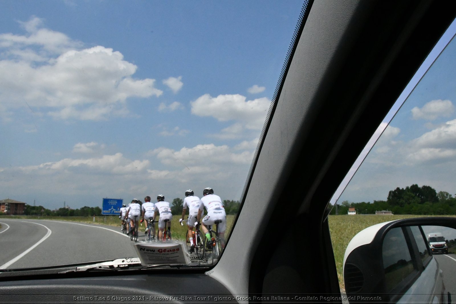 Settimo T.se 5 Giugno 2021 - Ritrovo Pre-Bike Tour 1° giorno - Croce Rossa Italiana - Comitato Regionale del Piemonte