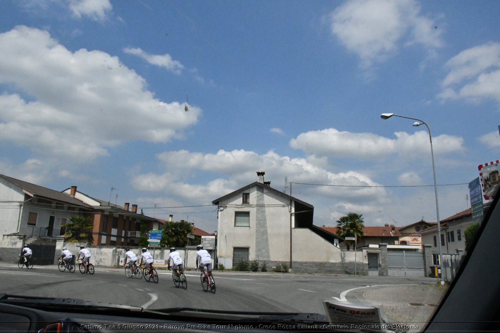 Settimo T.se 5 Giugno 2021 - Ritrovo Pre-Bike Tour 1° giorno - Croce Rossa Italiana - Comitato Regionale del Piemonte