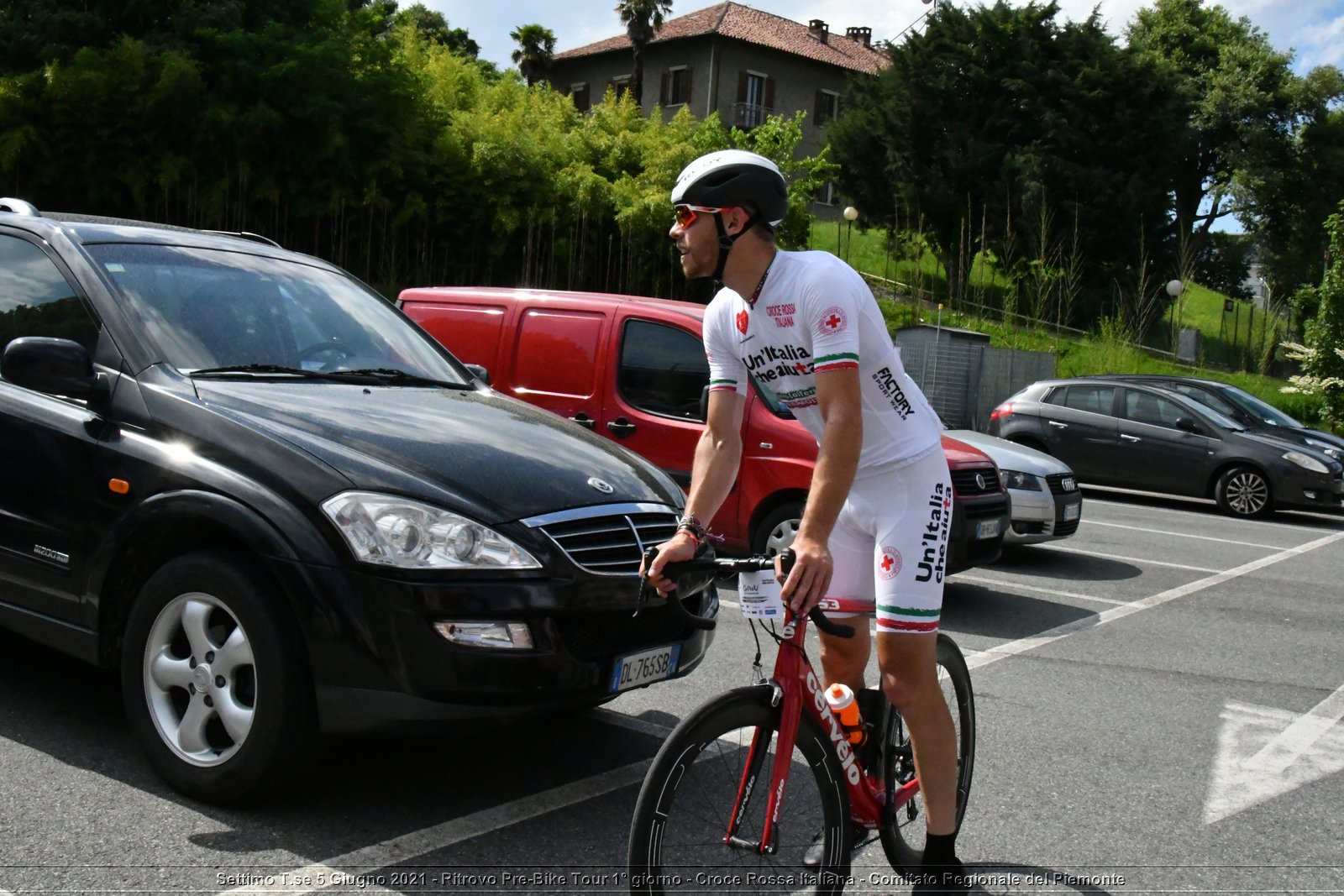 Settimo T.se 5 Giugno 2021 - Ritrovo Pre-Bike Tour 1° giorno - Croce Rossa Italiana - Comitato Regionale del Piemonte