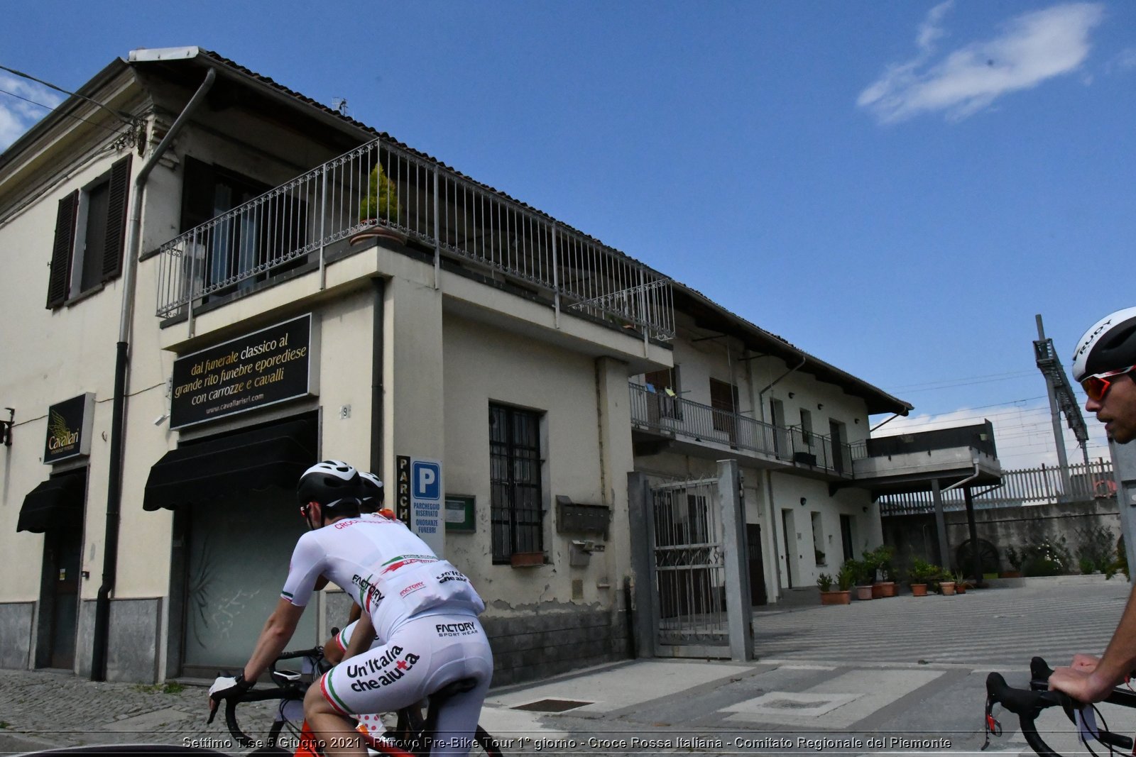 Settimo T.se 5 Giugno 2021 - Ritrovo Pre-Bike Tour 1° giorno - Croce Rossa Italiana - Comitato Regionale del Piemonte