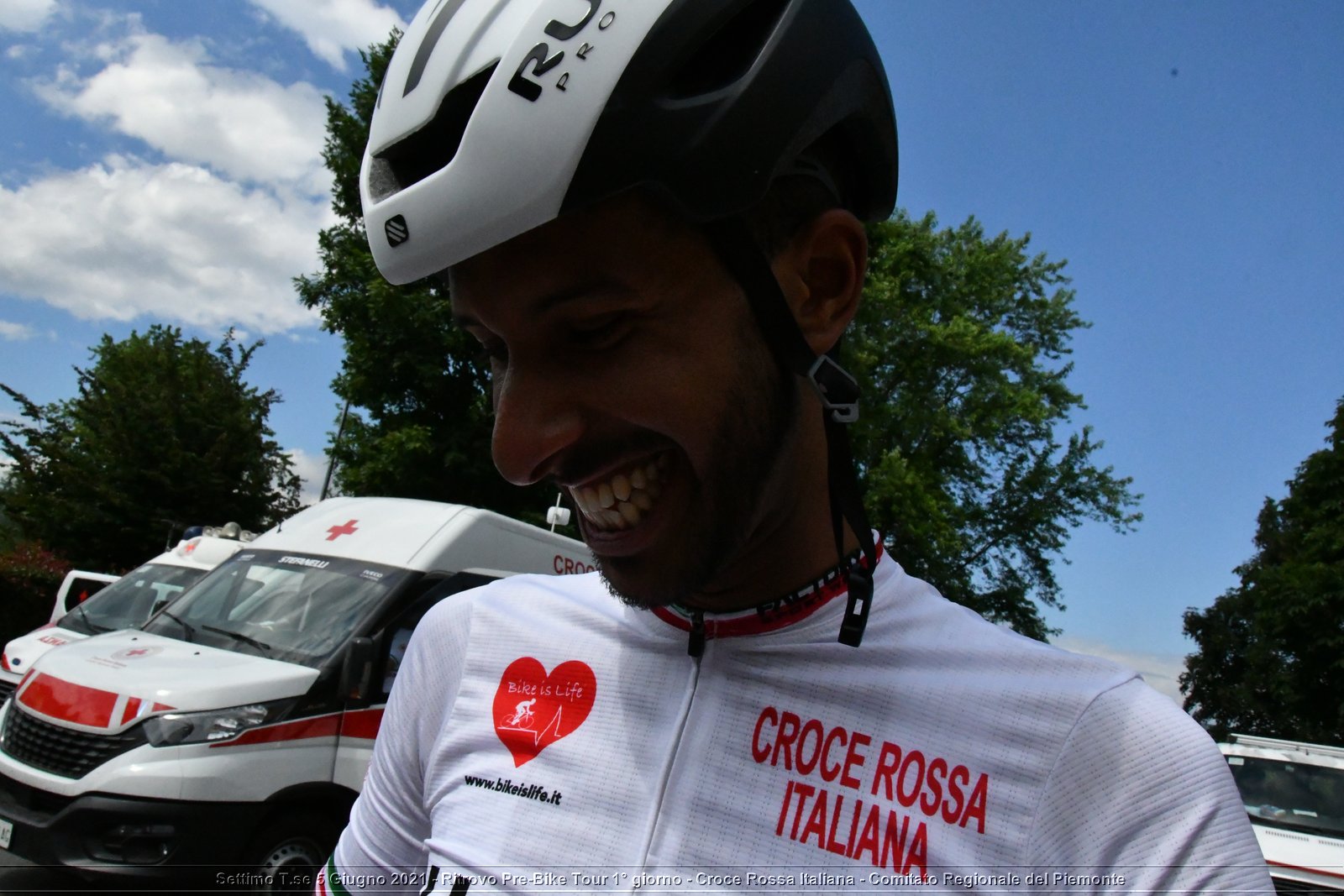 Settimo T.se 5 Giugno 2021 - Ritrovo Pre-Bike Tour 1° giorno - Croce Rossa Italiana - Comitato Regionale del Piemonte