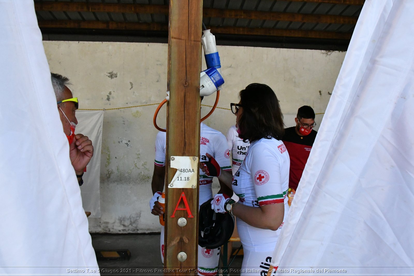 Settimo T.se 5 Giugno 2021 - Ritrovo Pre-Bike Tour 1° giorno - Croce Rossa Italiana - Comitato Regionale del Piemonte