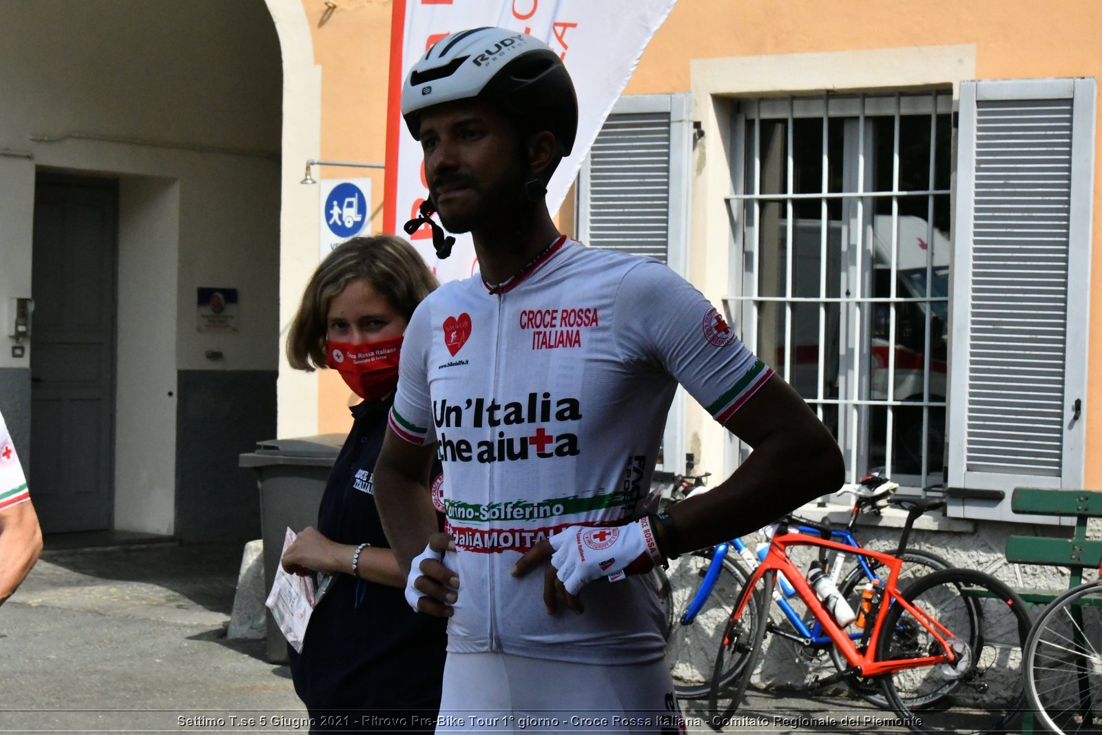 Settimo T.se 5 Giugno 2021 - Ritrovo Pre-Bike Tour 1° giorno - Croce Rossa Italiana - Comitato Regionale del Piemonte