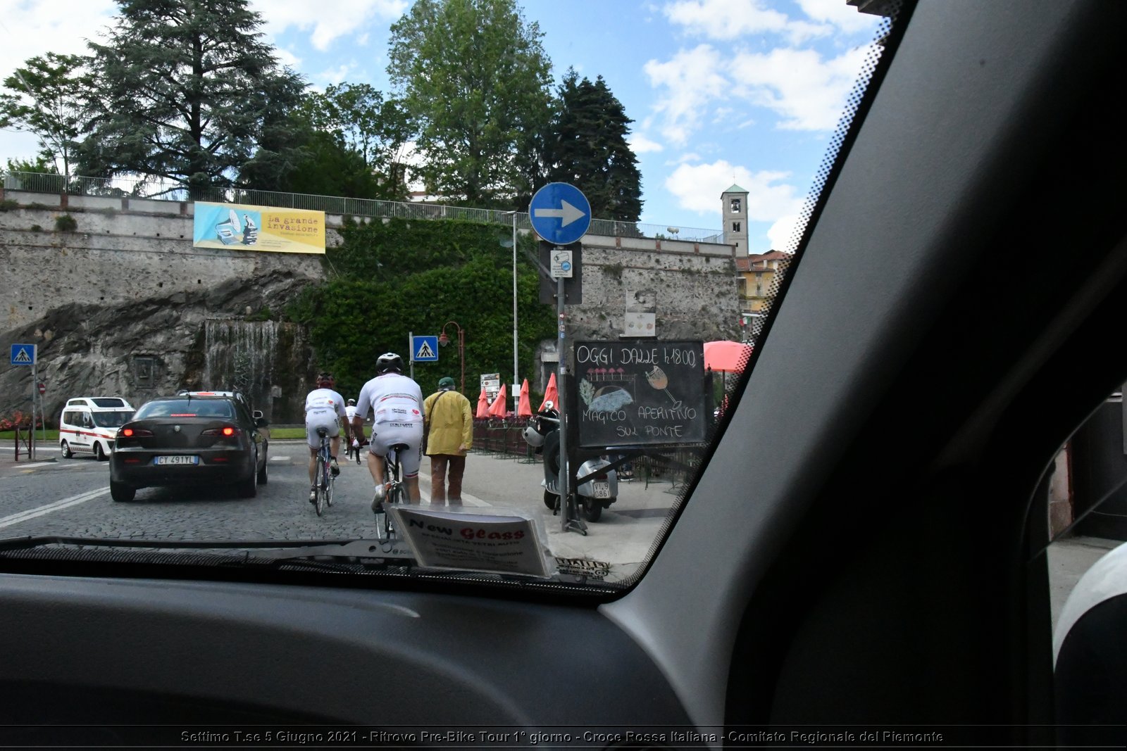 Settimo T.se 5 Giugno 2021 - Ritrovo Pre-Bike Tour 1° giorno - Croce Rossa Italiana - Comitato Regionale del Piemonte